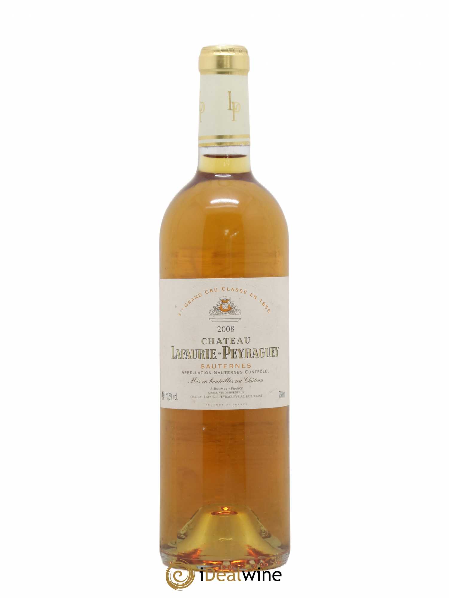 Château Lafaurie-Peyraguey 1er Grand Cru Classé 2008 - Lotto di 1 bottiglia - 0