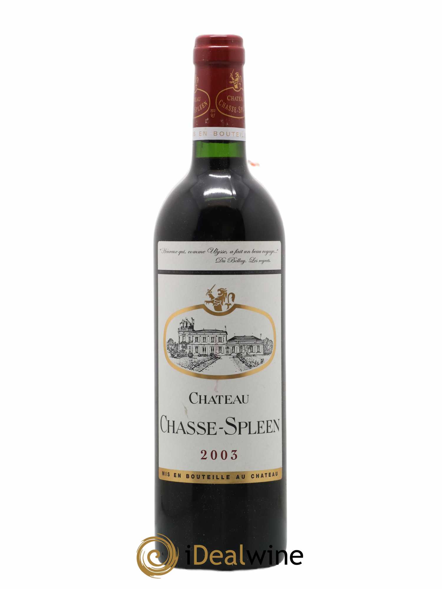 Château Chasse Spleen 2003 - Lot de 1 bouteille - 0