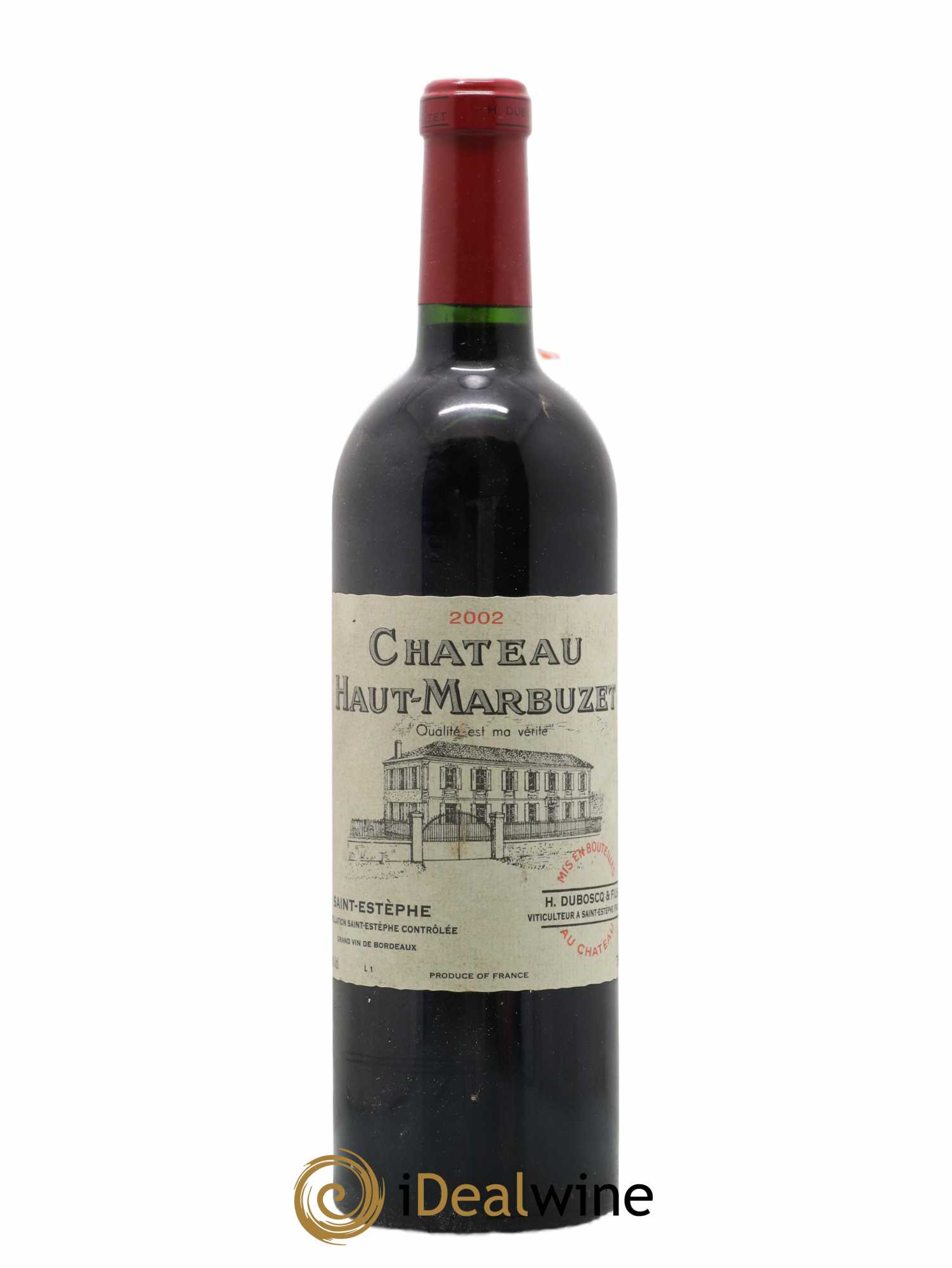 Château Haut Marbuzet 2002 - Lot de 1 bouteille - 0