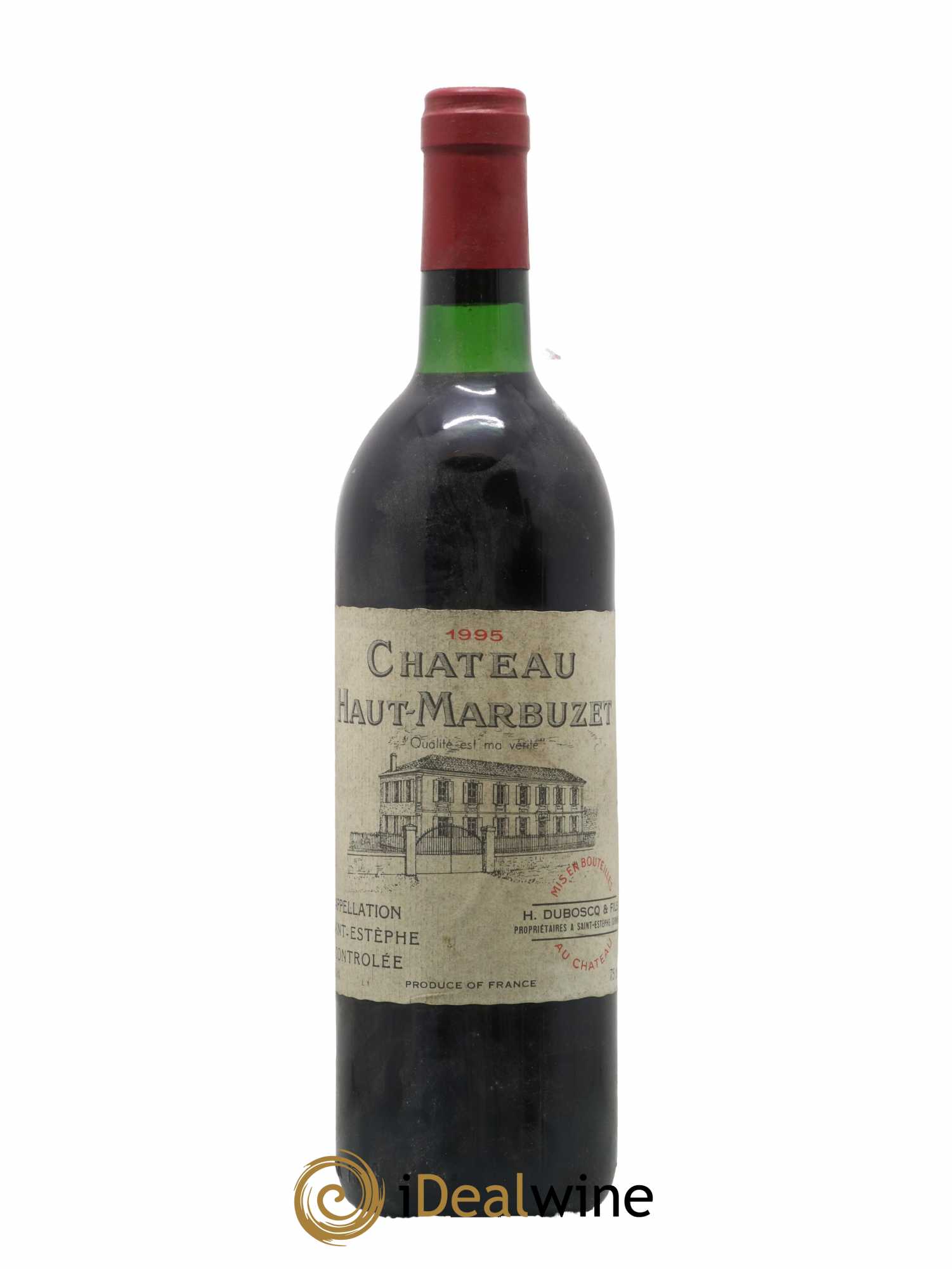 Château Haut Marbuzet 1995 - Lot de 1 bouteille - 0