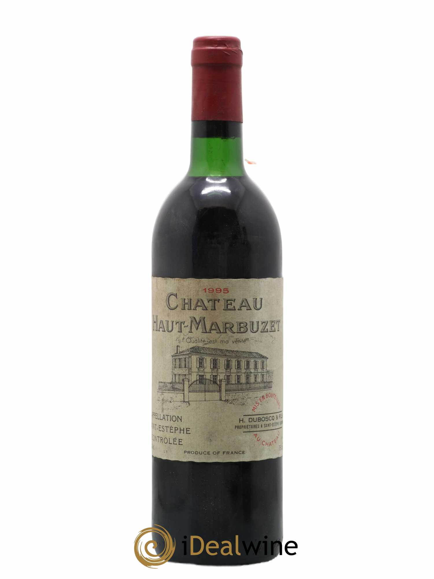 Château Haut Marbuzet 1995 - Lot de 1 bouteille - 0