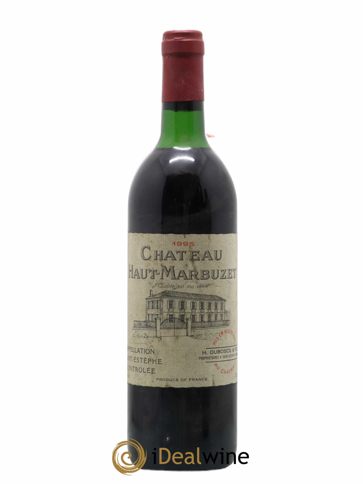 Château Haut Marbuzet 1995 - Lot de 1 bouteille - 0