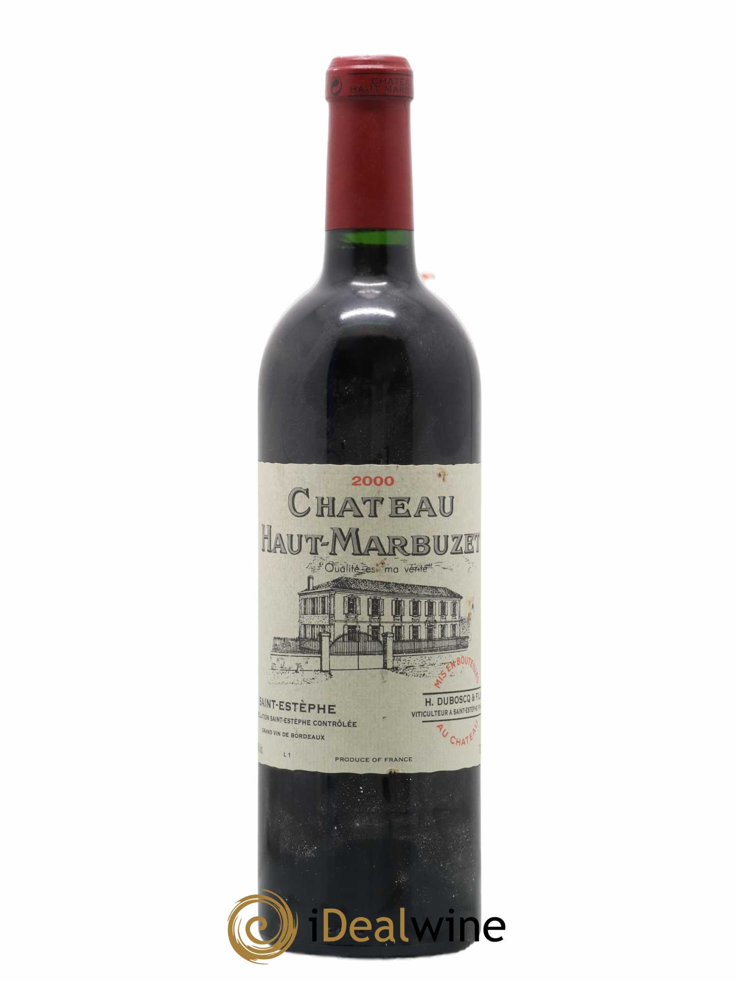 Château Haut Marbuzet 2000 - Lot de 1 bouteille - 0