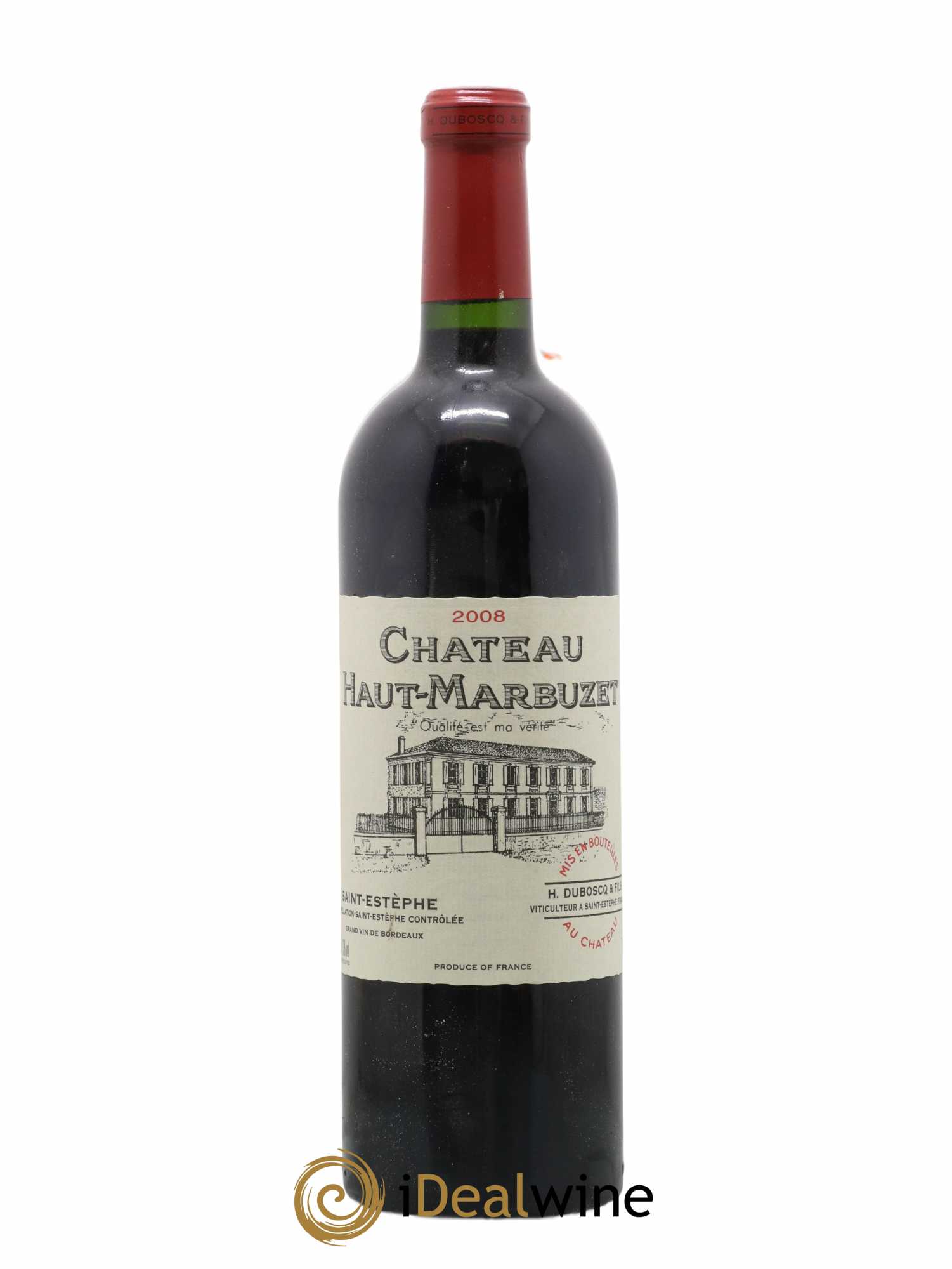 Château Haut Marbuzet 2008 - Lot de 1 bouteille - 0
