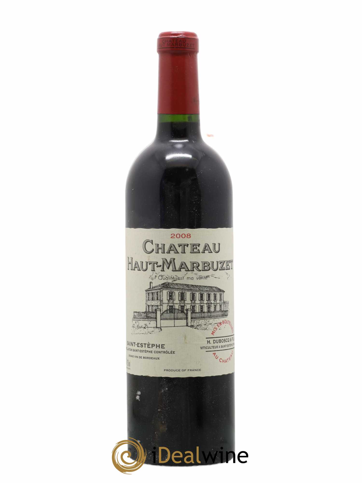 Château Haut Marbuzet 2008 - Lot de 1 bouteille - 0