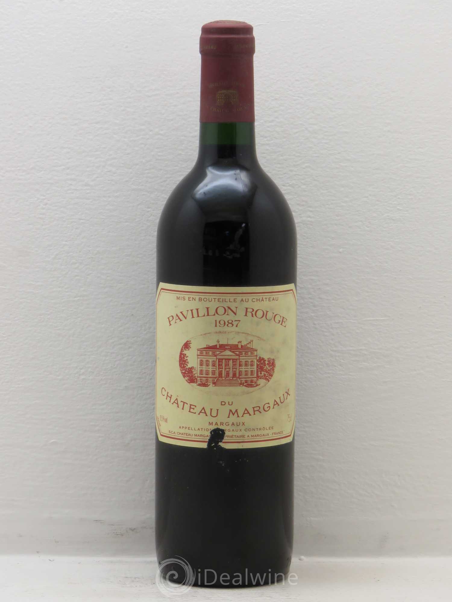 Pavillon Rouge du Château Margaux Second Vin 1987 - Lot de 1 bouteille - 0