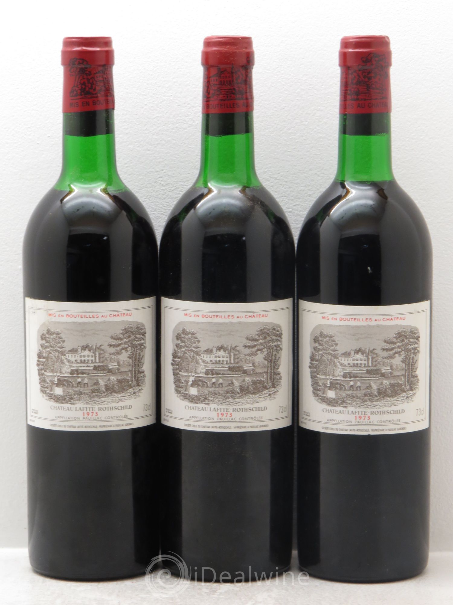 Château Lafite Rothschild 1er Grand Cru Classé 1973 - Lot de 12 bouteilles - 2