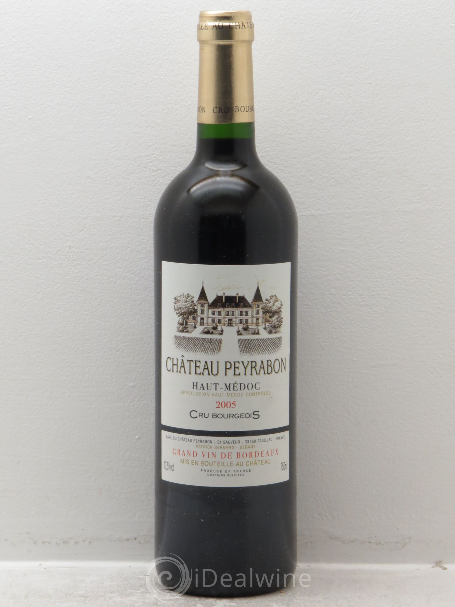 Château Peyrabon Cru Bourgeois 2005 - Lot de 6 bouteilles - 0