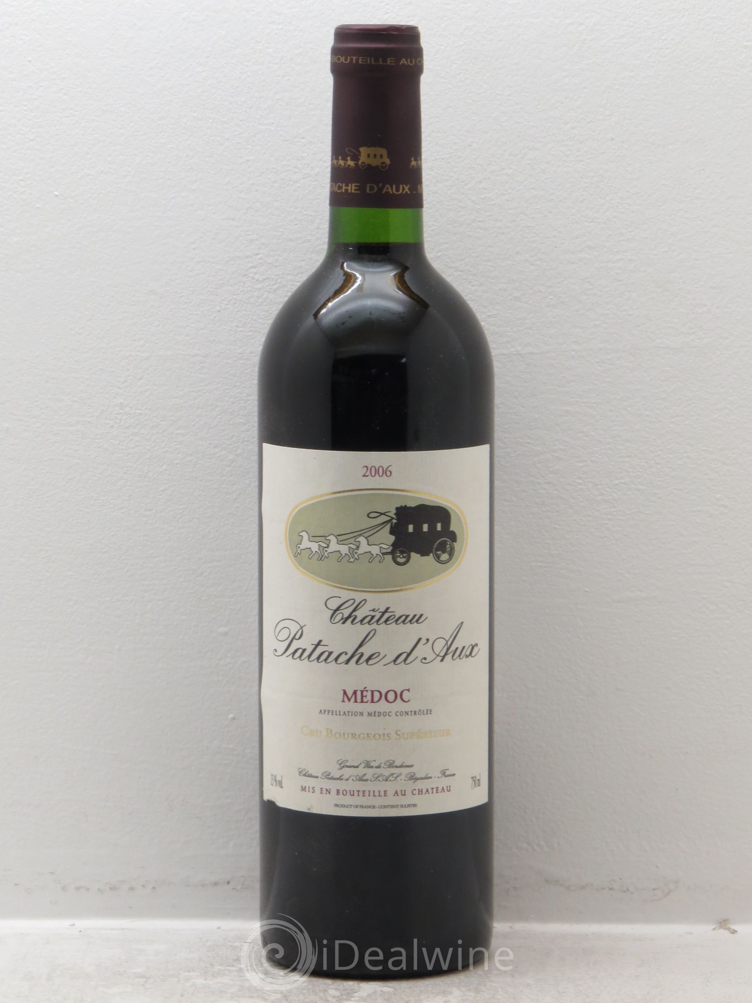 Château Patache d'Aux Cru Bourgeois 2006 - Lot de 6 bouteilles - 0