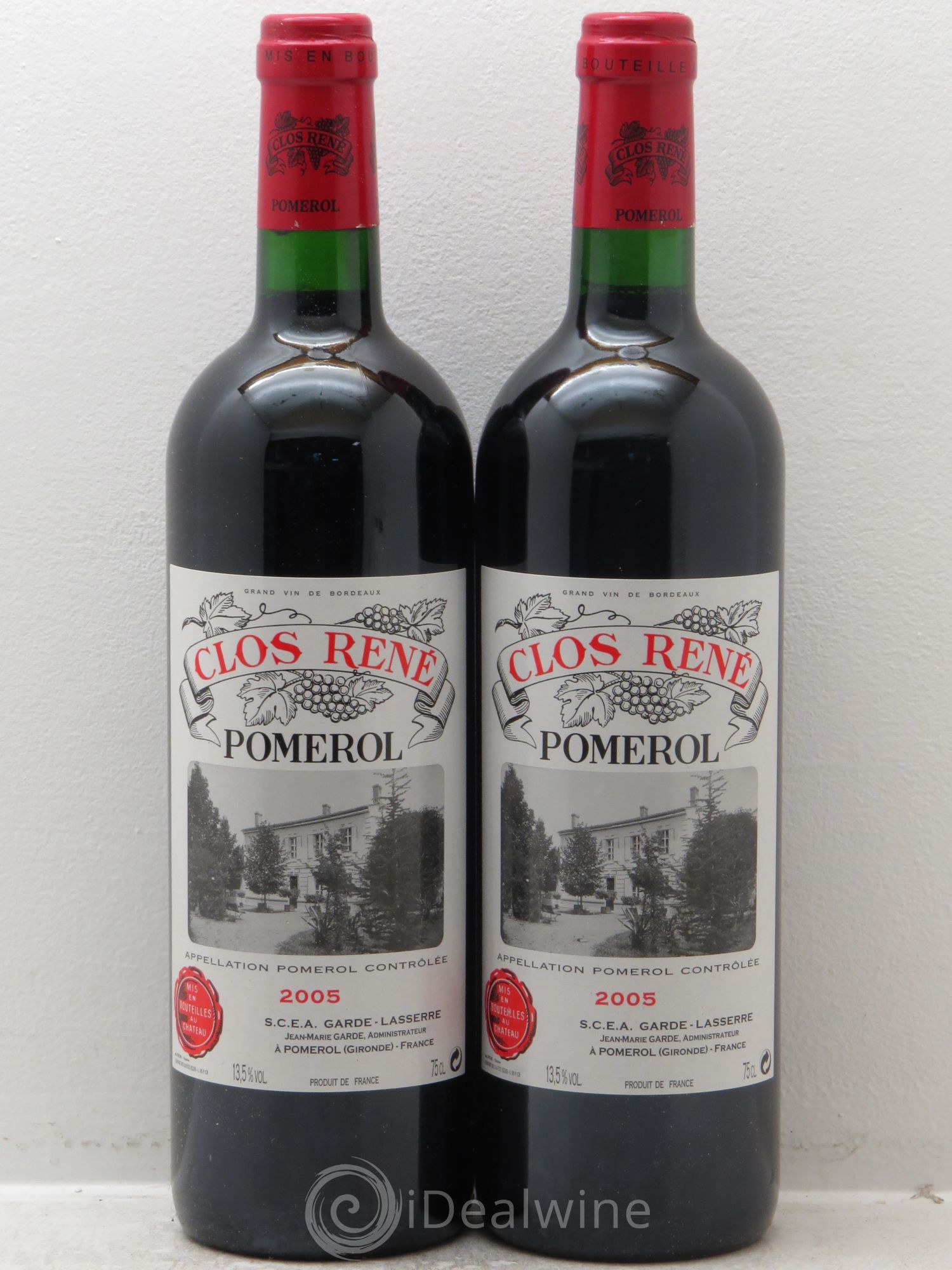 Clos René 2005 - Lot of 2 bottles - 0