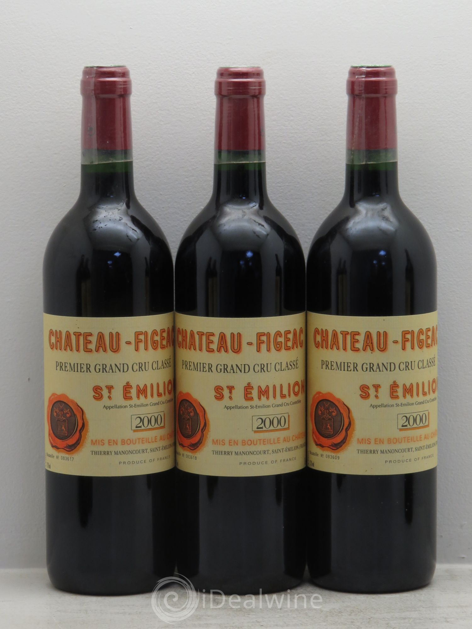Château Figeac 1er Grand Cru Classé A 2000 - Lot de 12 bouteilles - 3