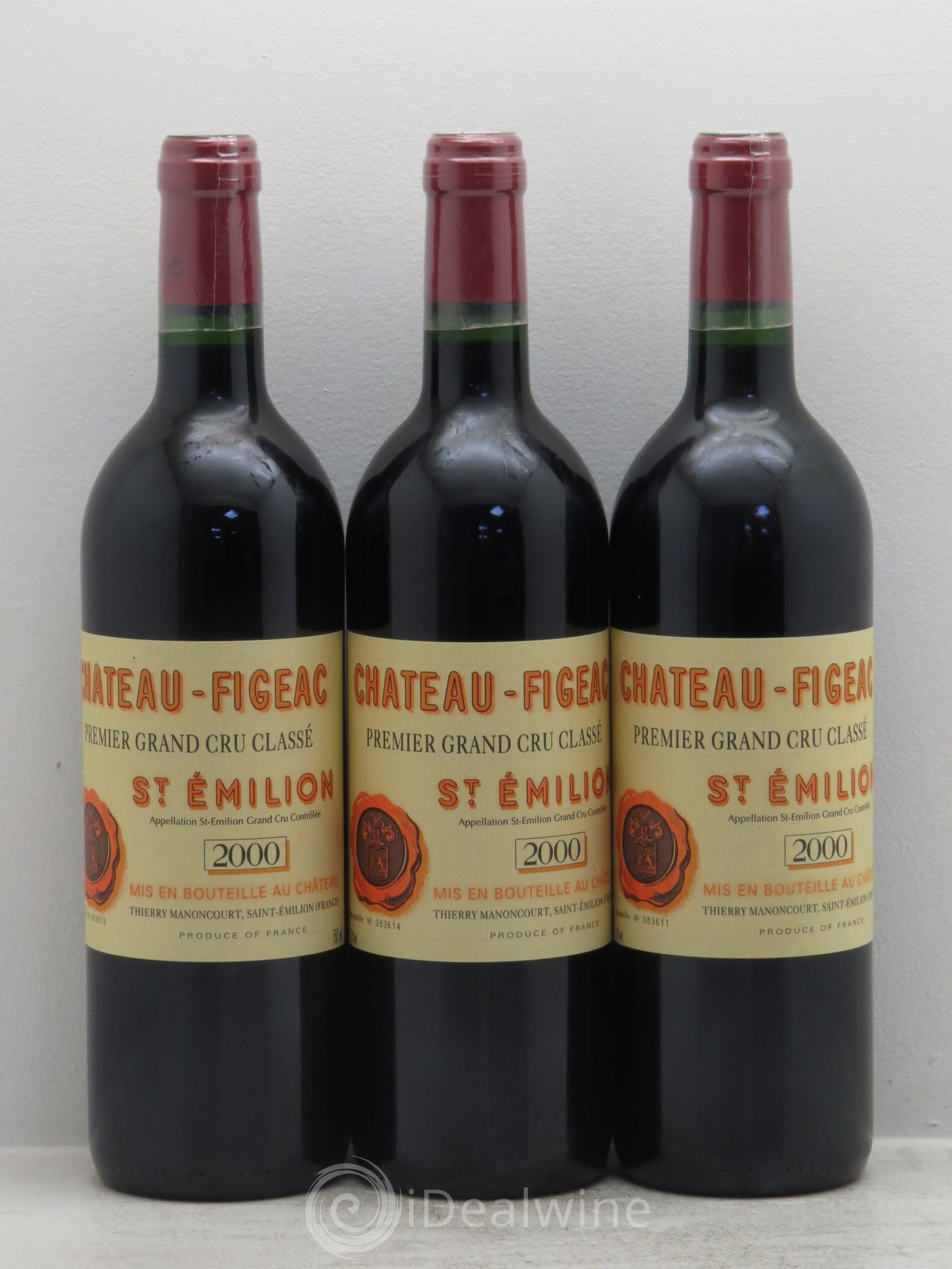 Château Figeac 1er Grand Cru Classé A 2000 - Lot de 12 bouteilles - 4