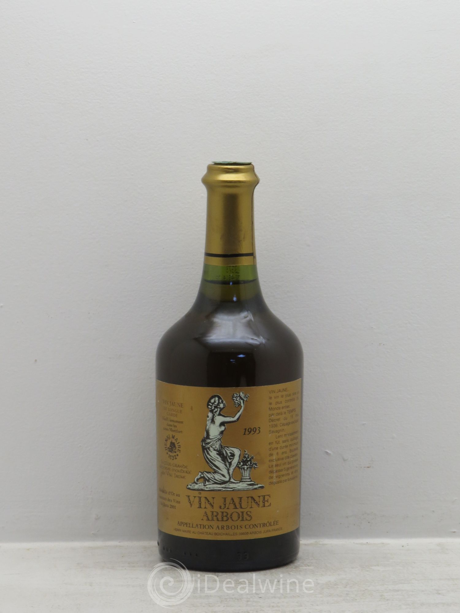 Arbois Vin jaune Henri Maire 1993 - Posten von 1 Flasche - 0