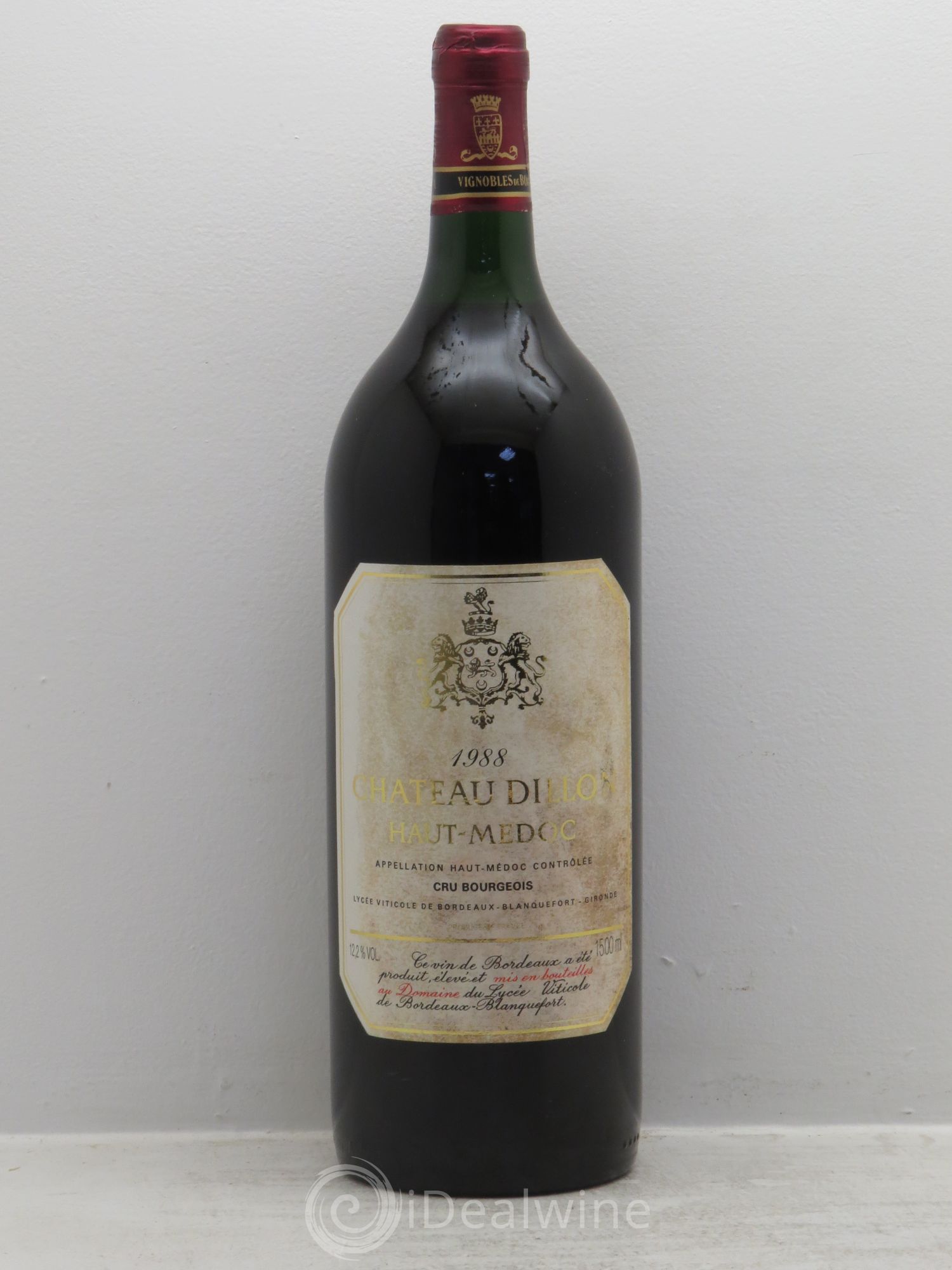 Château Dillon Cru Bourgeois 1988 - Lot de 1 magnum - 0