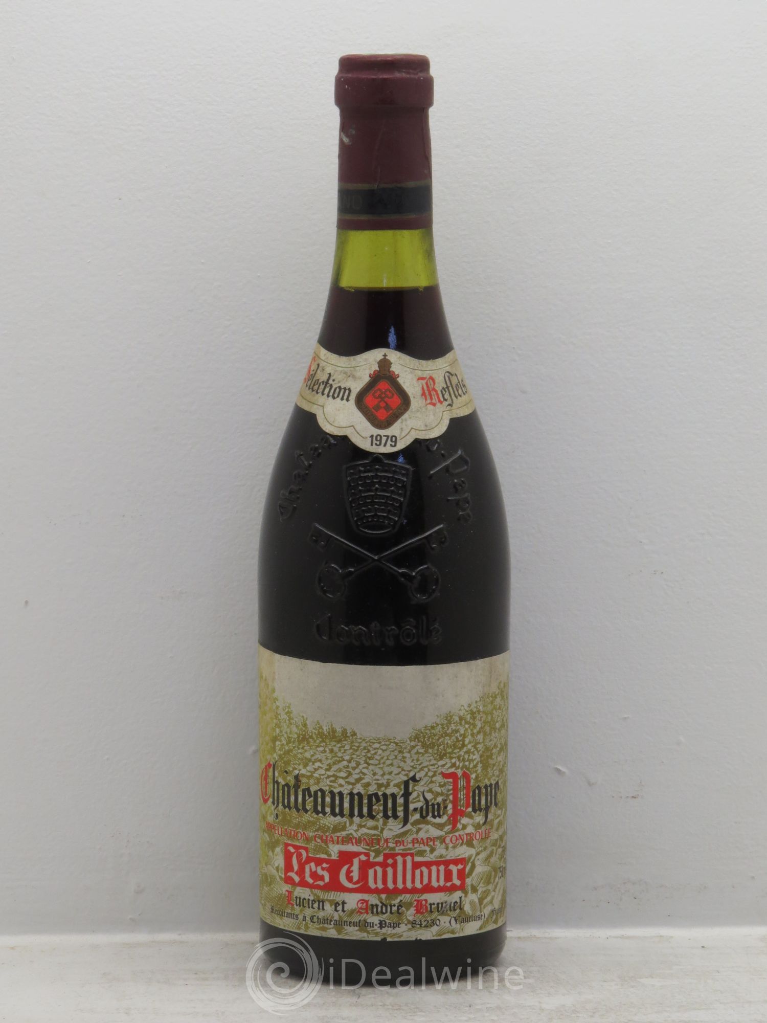 Châteauneuf-du-Pape Les Cailloux André Brunel Sélection Reflets 1979 - Lot de 1 bouteille - 0