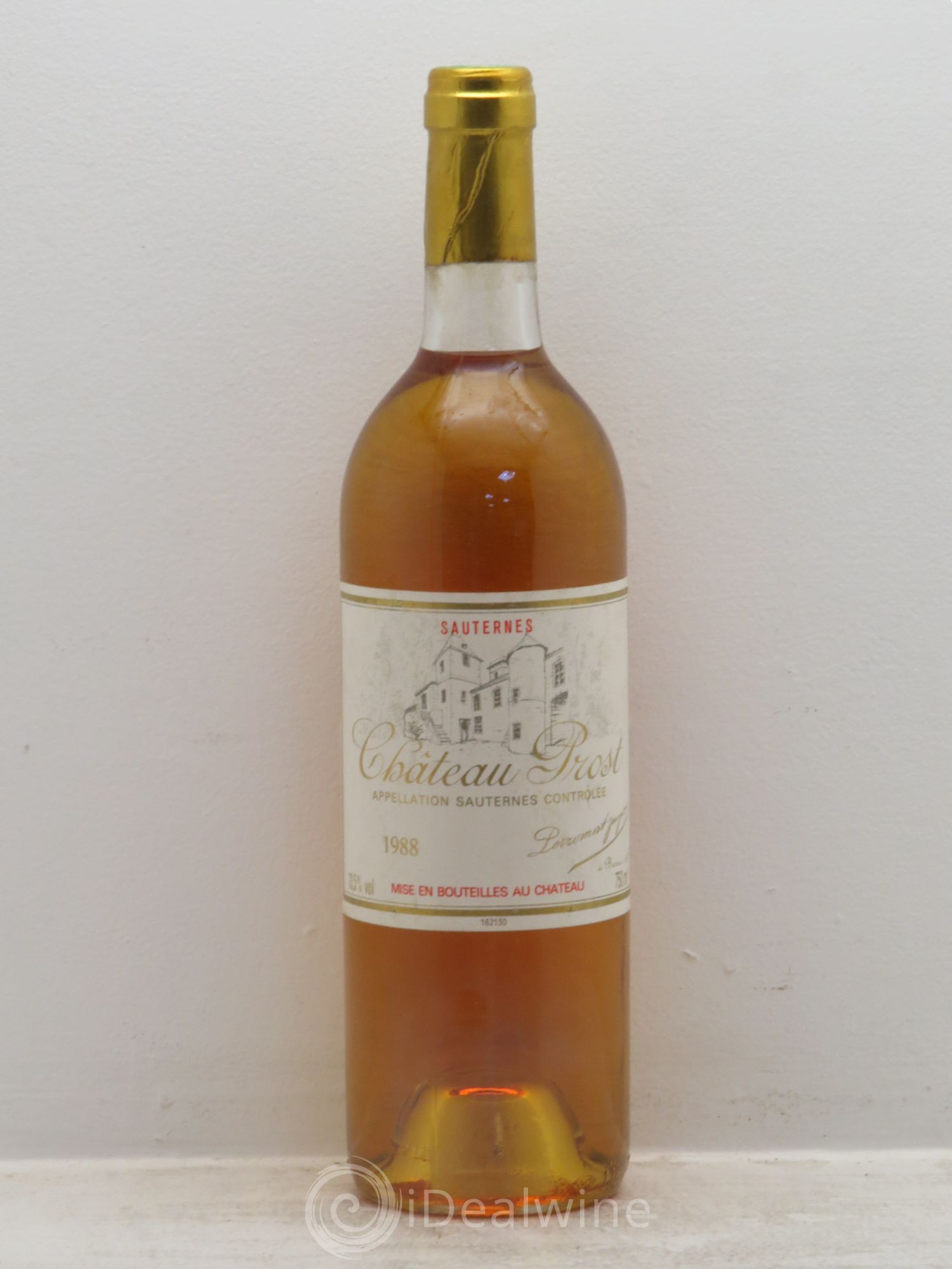 Sauternes Château Prost 1988 - Lotto di 1 bottiglia - 0