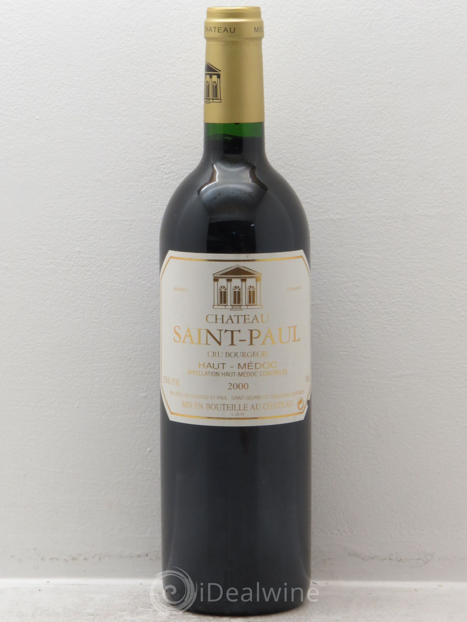 Château Saint-Paul Cru Bourgeois 2000 - Lot de 6 bouteilles - 0