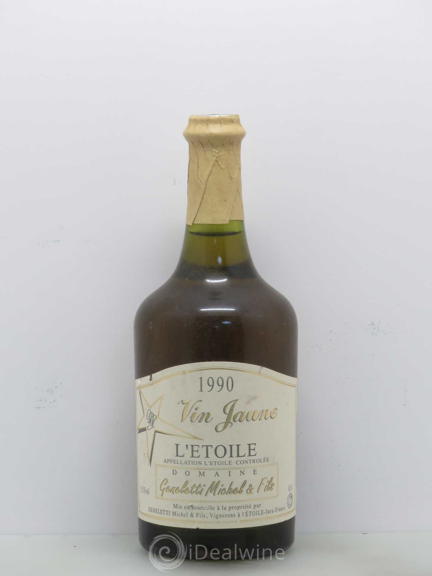Arbois Vin Jaune Geneletti 1990 - Posten von 1 Flasche - 0