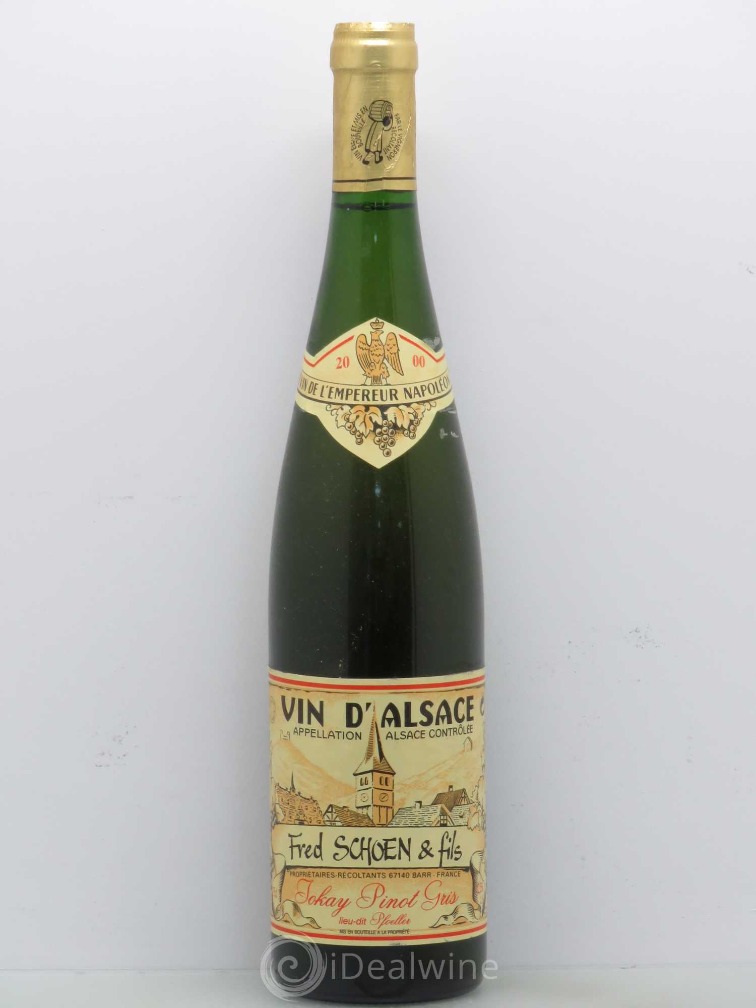 Pinot Gris Fred Schoen (sans prix de réserve) 2000 - Posten von 1 Flasche - 0