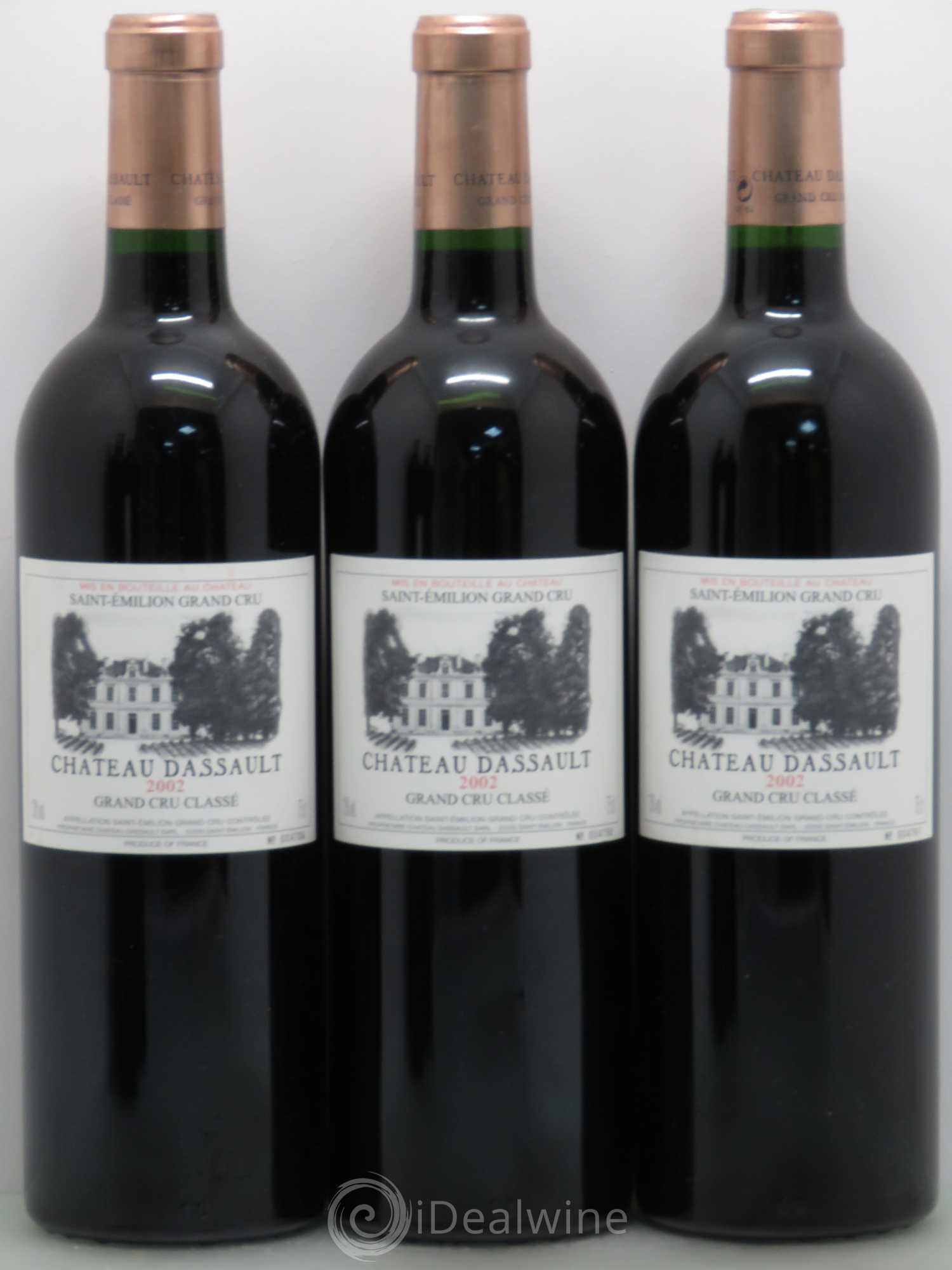 Château Dassault Grand Cru Classé 2002 - Lot de 5 bouteilles - 1