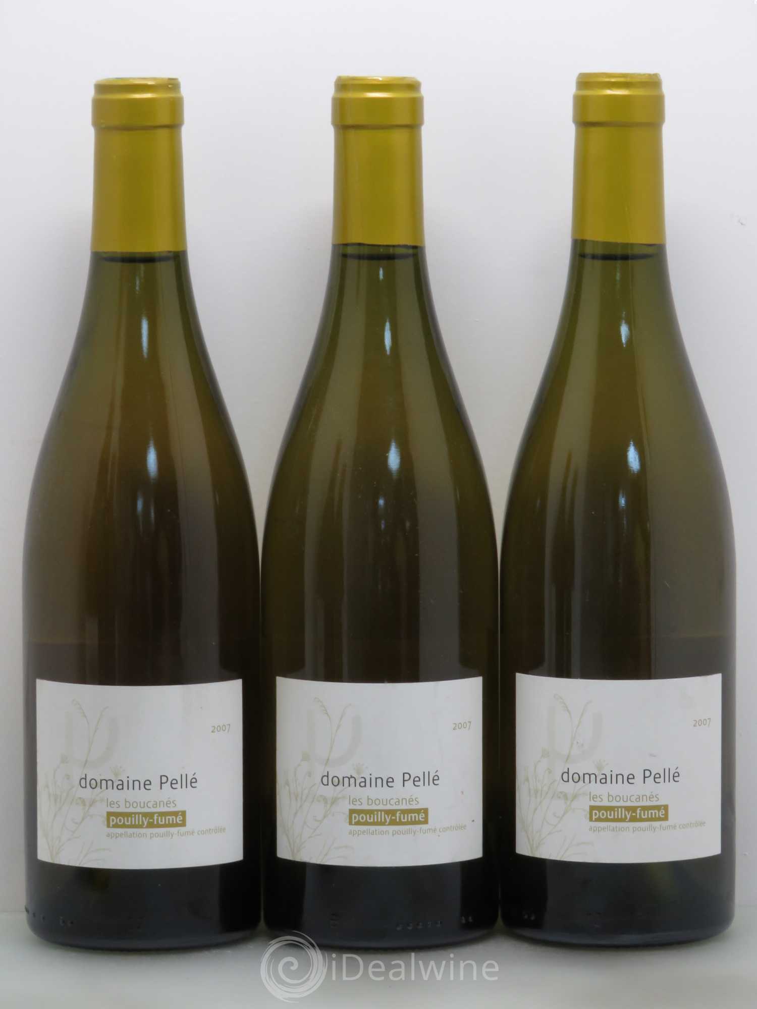 Pouilly-Fumé Les Boucanés - Pellé (no reserve) 2007 - Lot of 5 bottles - 1