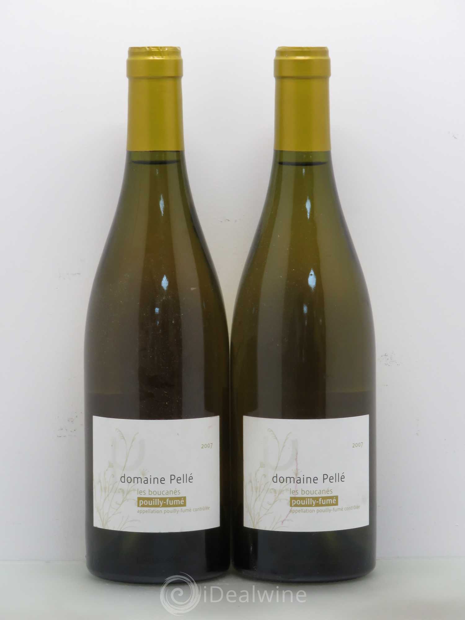 Pouilly-Fumé Les Boucanés - Pellé (no reserve) 2007 - Lot of 5 bottles - 2