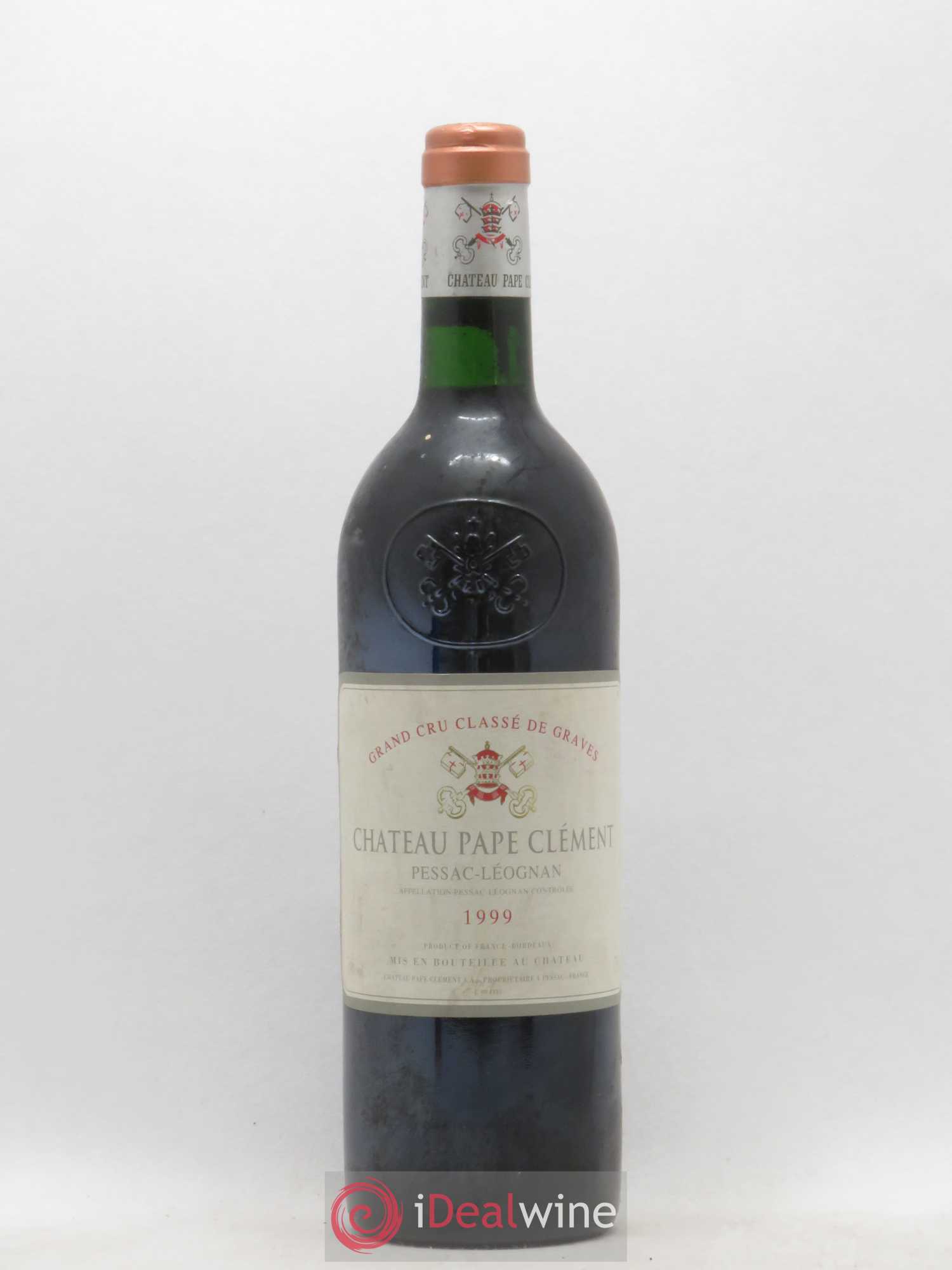 Château Pape Clément Cru Classé de Graves 1999 - Lot de 1 bouteille - 0