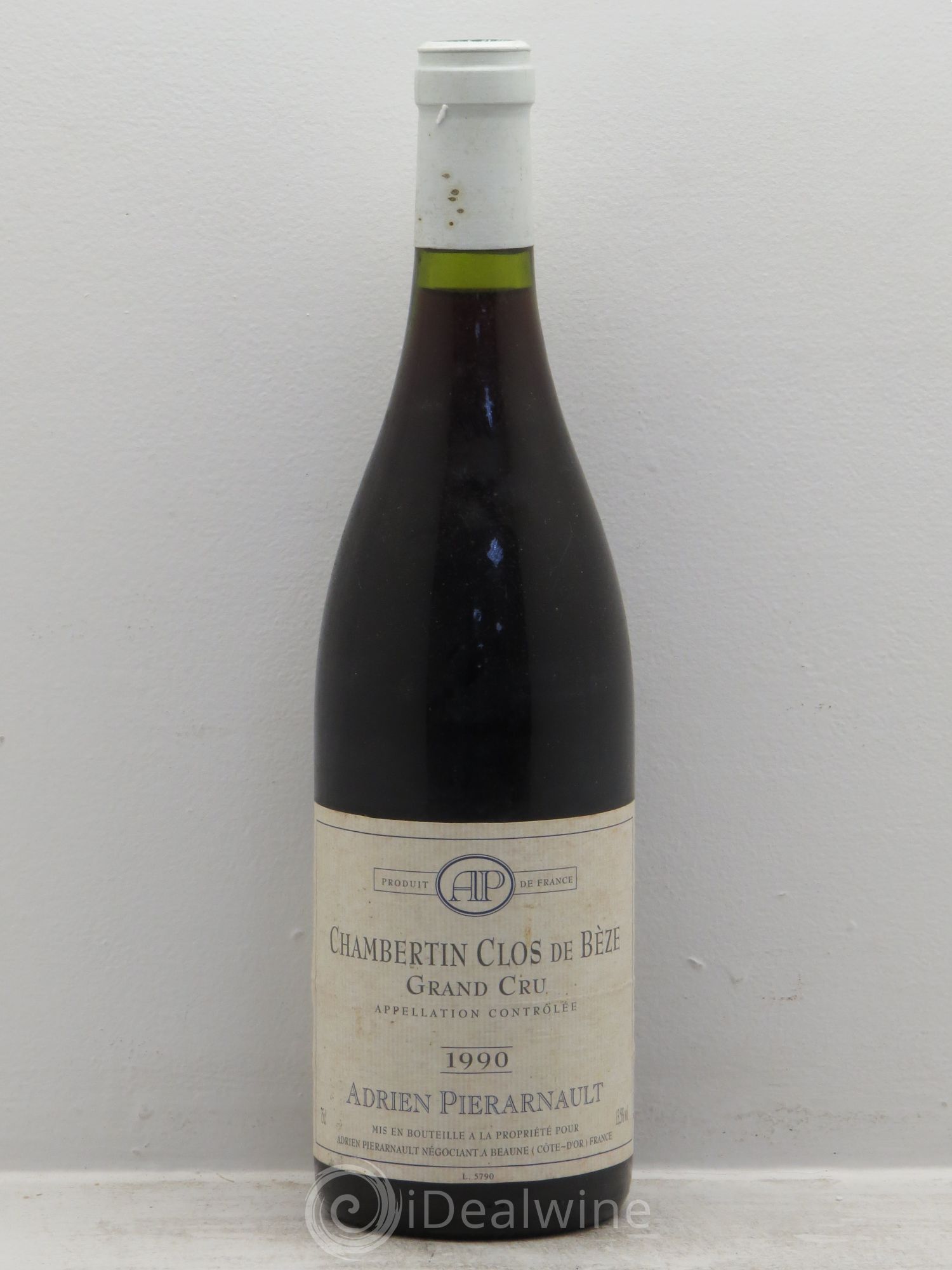 Chambertin Clos de Bèze Grand Cru Pierarnault 1990 - Lot de 1 bouteille - 0