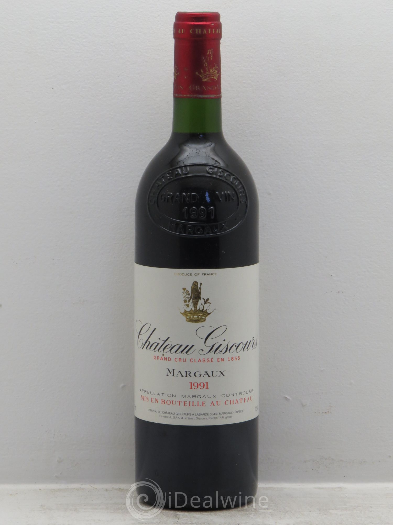 Château Giscours 3ème Grand Cru Classé 1991 - Lot de 1 bouteille - 0