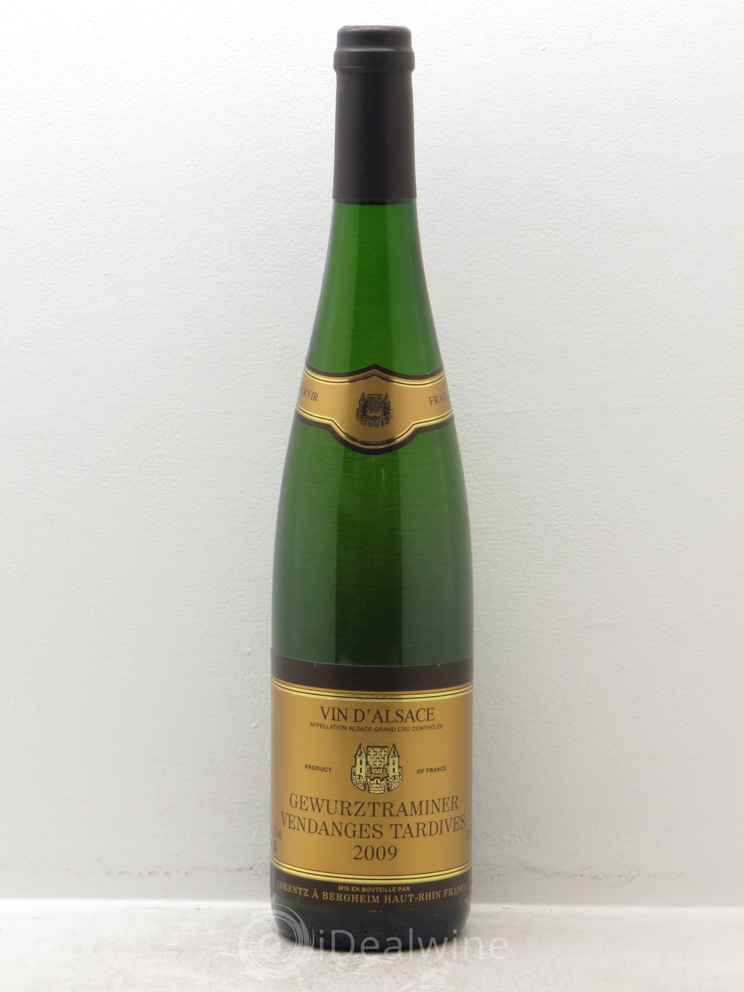 Gewurztraminer Vendanges Tardives Lorentz (sans prix de réserve) 2009 - Lotto di 1 bottiglia - 0