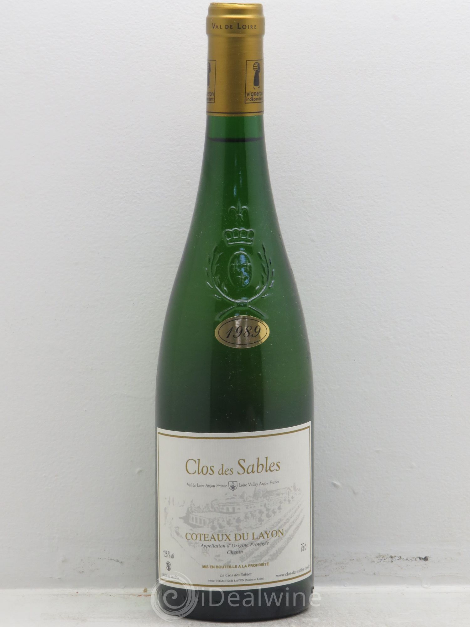 Coteaux du Layon Clos des Sables (sans prix de réserve) 1989 - Lotto di 1 bottiglia - 0