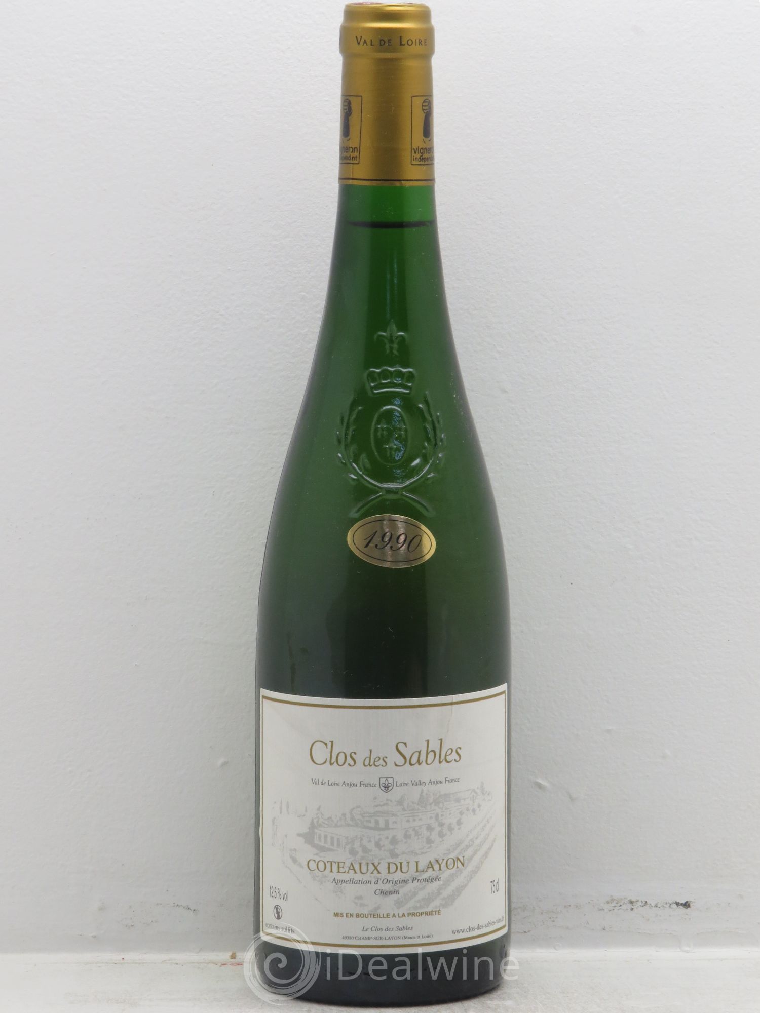 Coteaux du Layon Clos des Sables 1990 - Lotto di 1 bottiglia - 0