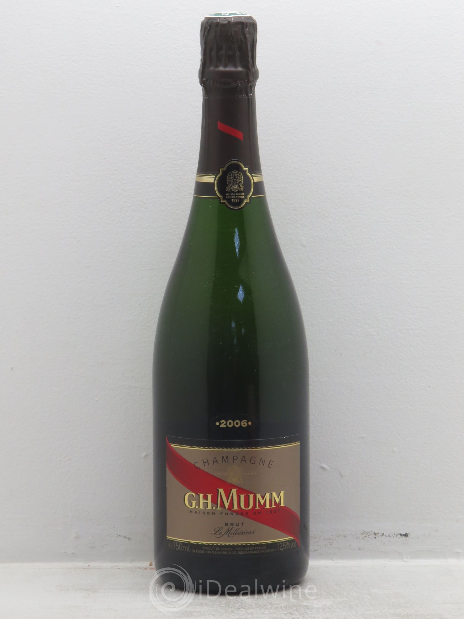 Champagne Mumm 2006 - Lot de 1 bouteille - 0