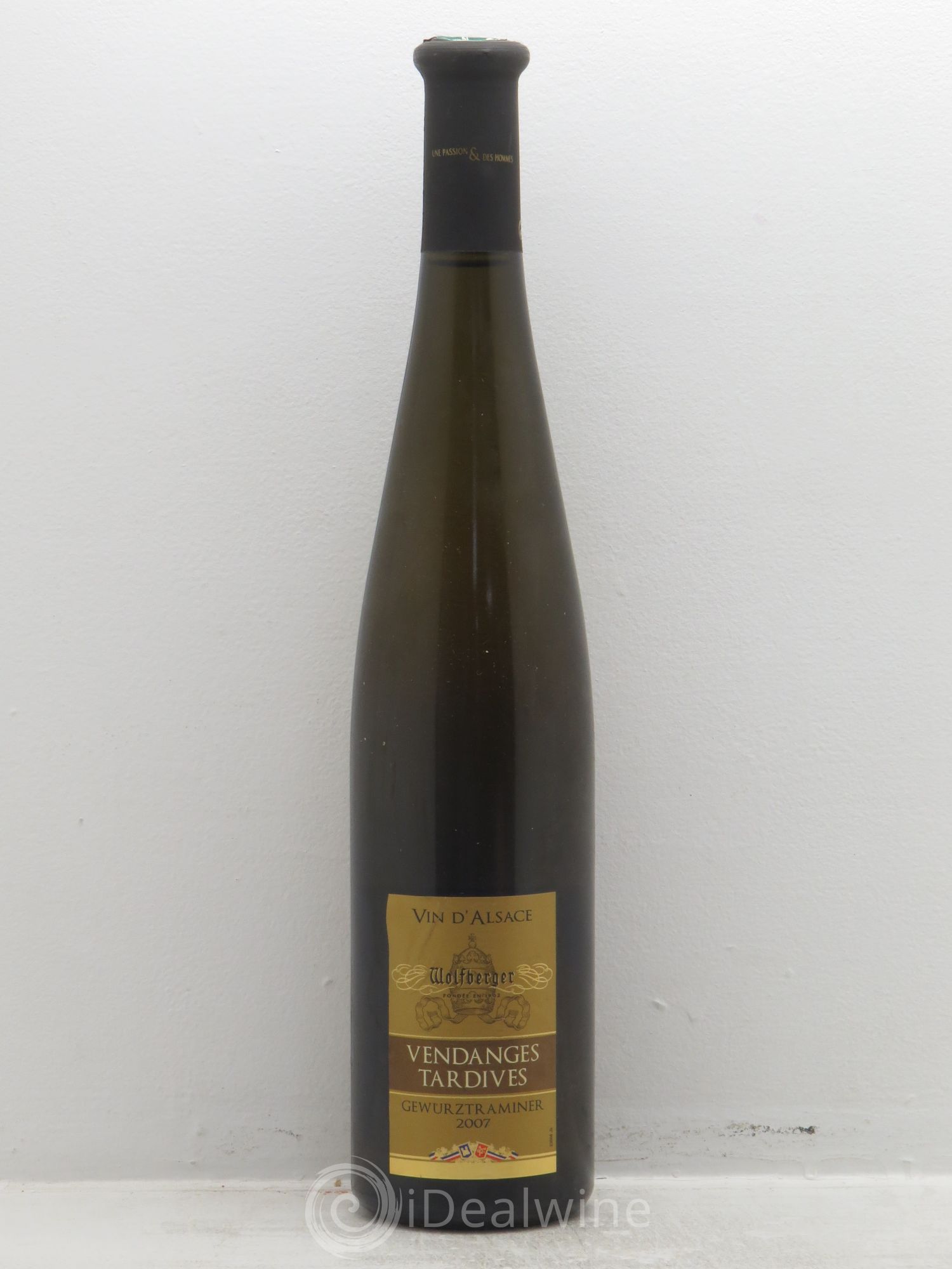 Gewurztraminer Vendanges Tardives Wolberger 2007 - Lotto di 1 bottiglia - 0