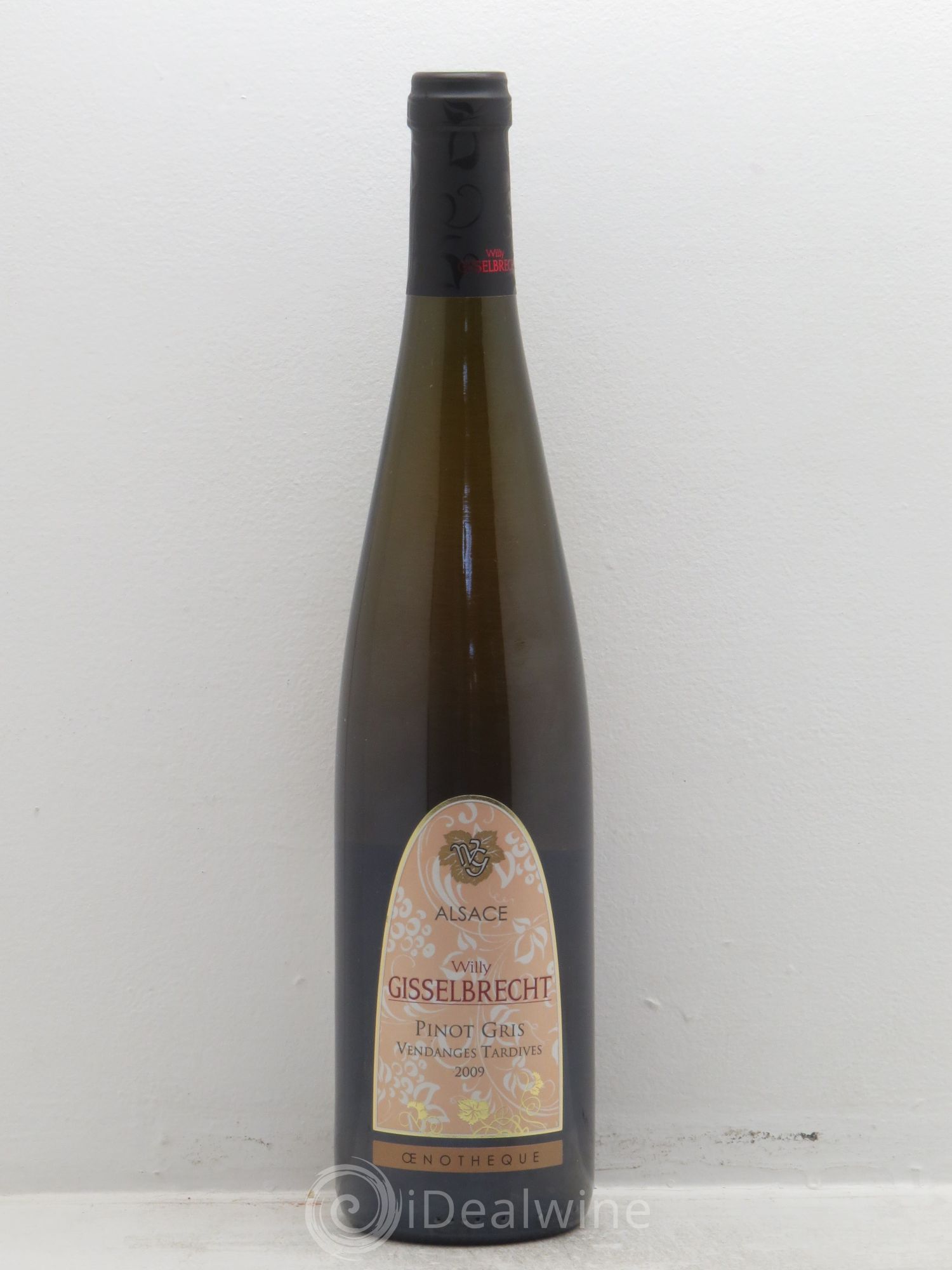 Pinot Gris (Tokay) Vendanges Tardives Gisselbrecht 2009 - Lotto di 1 bottiglia - 0