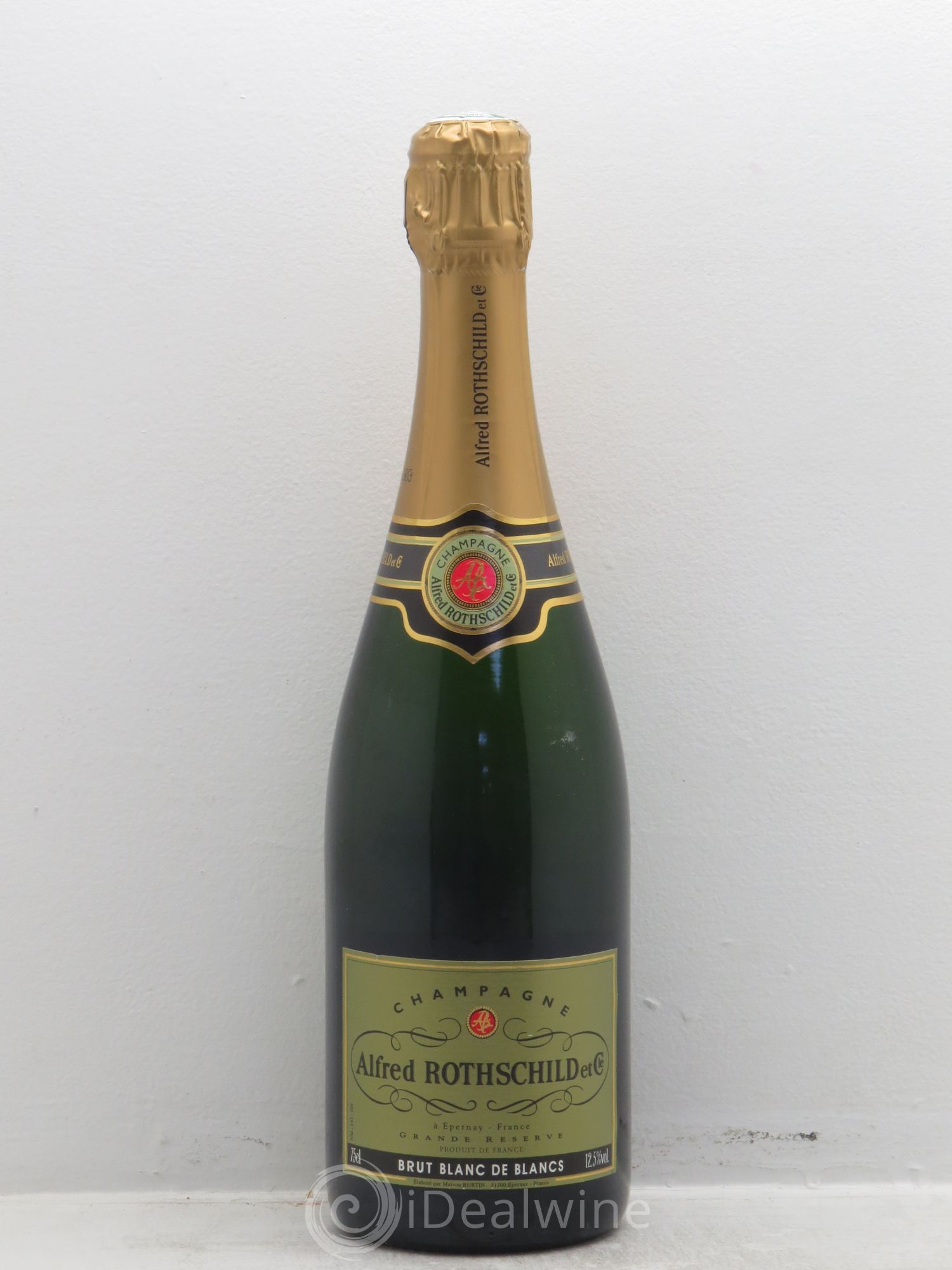 Champagne Alfred de Rothschild .Blanc de Blancs .Grande réserve - Posten von 1 Flasche - 0