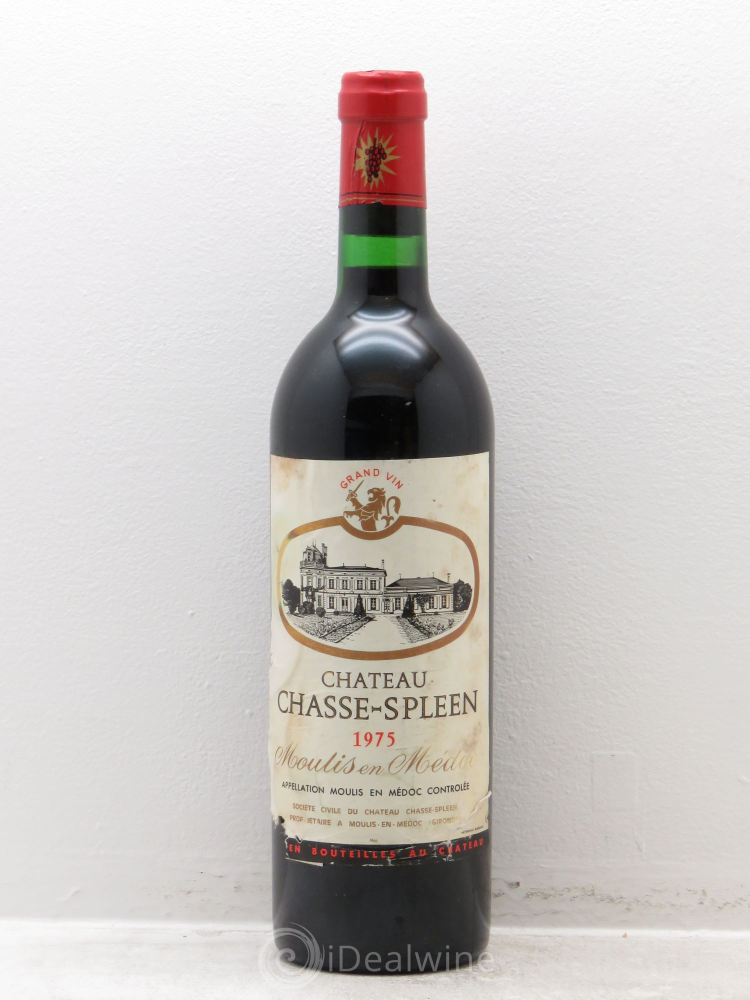 Château Chasse Spleen 1975 - Lot de 1 bouteille - 0