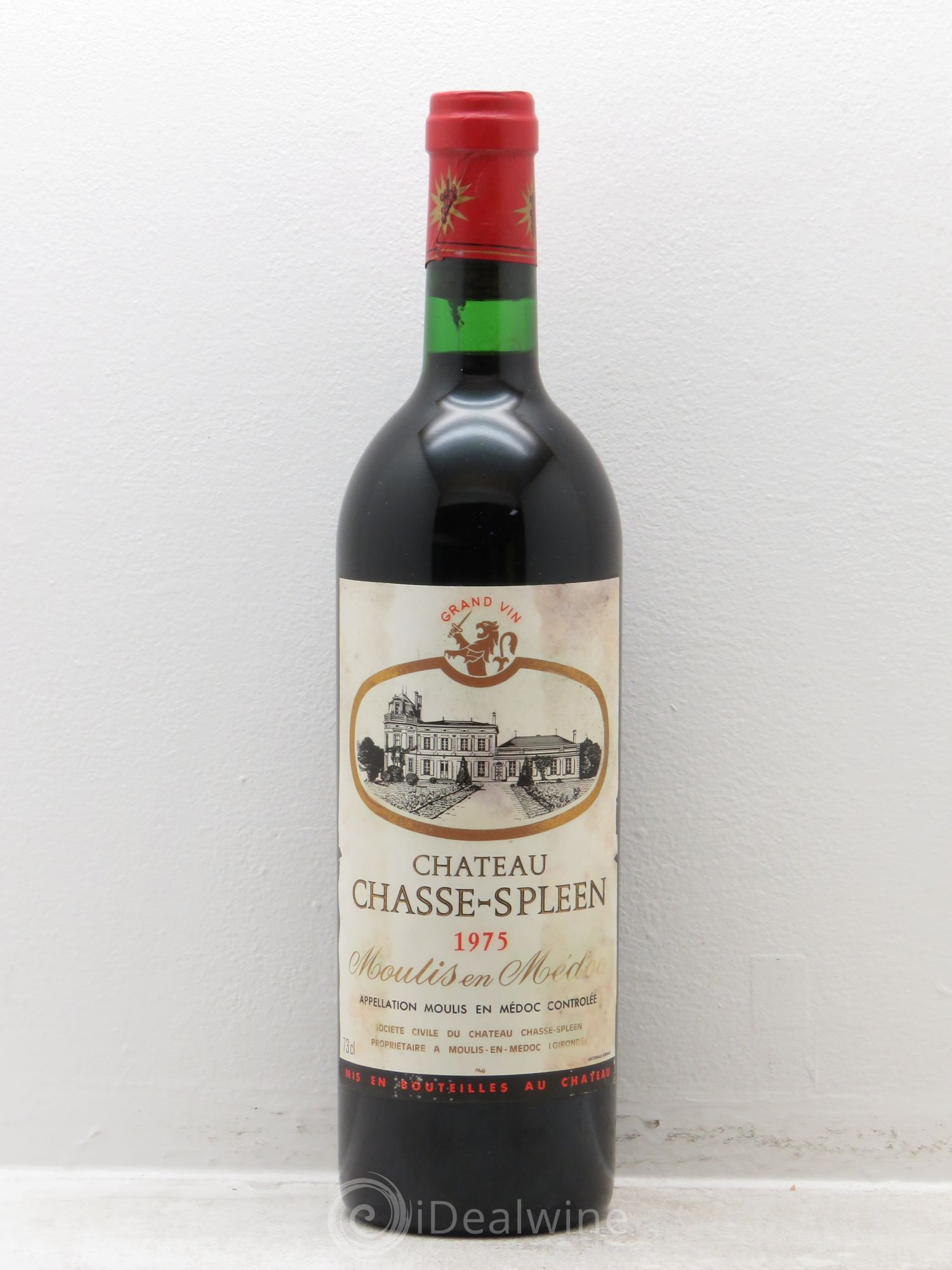 Château Chasse Spleen 1975 - Lot de 1 bouteille - 0