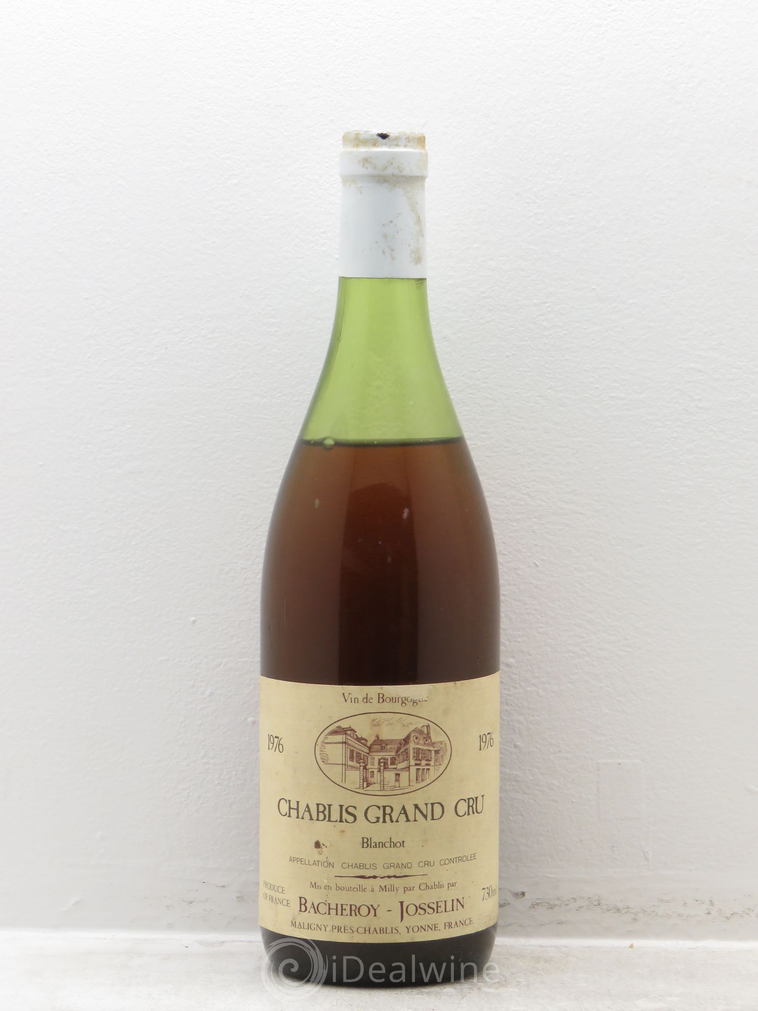 Chablis Grand Cru Bacheroy (sans prix de réserve) 1976 - Posten von 1 Flasche - 0
