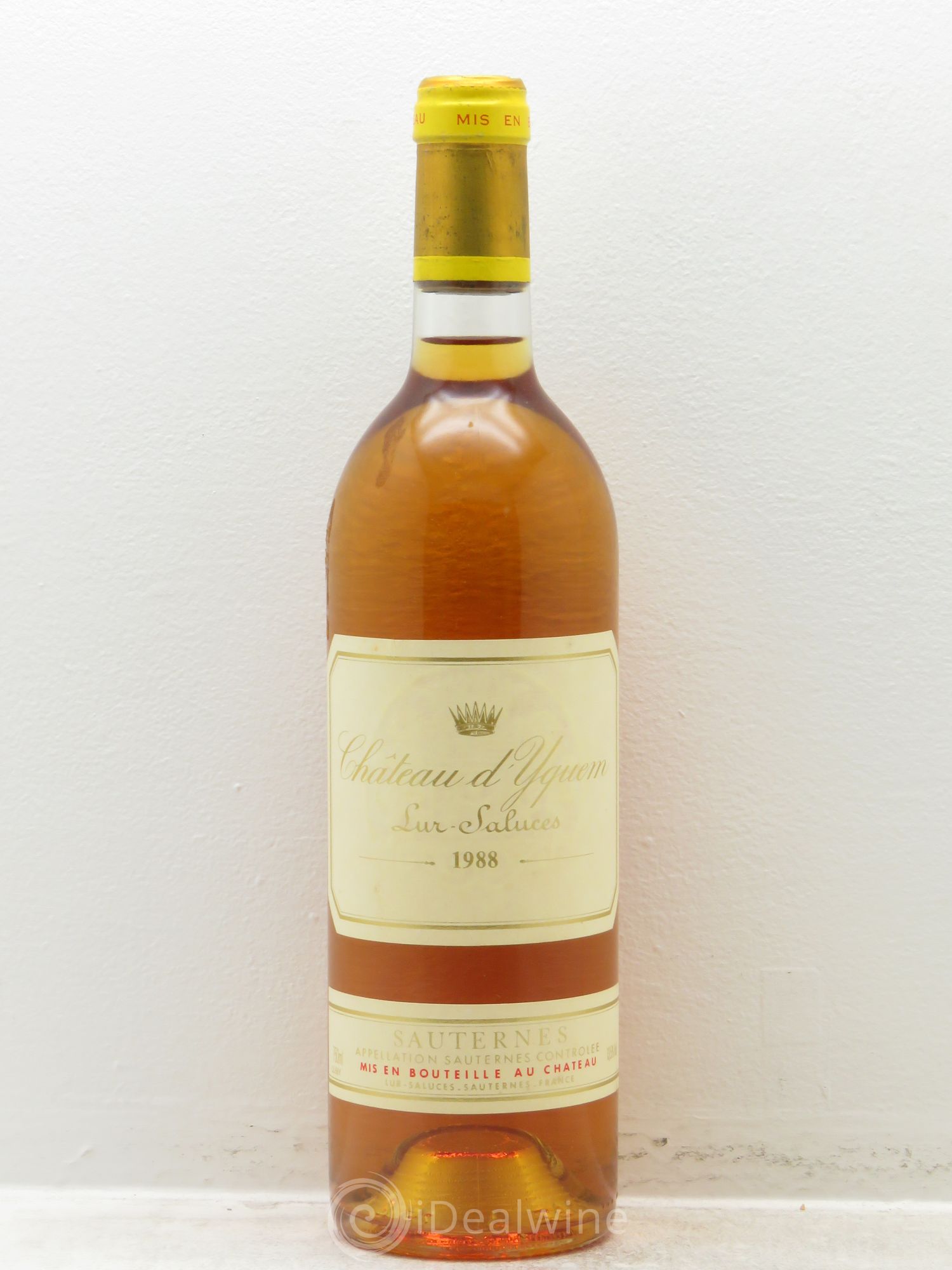 Château d' Yquem 1er Cru Classé Supérieur 1988 - Lotto di 1 bottiglia - 0