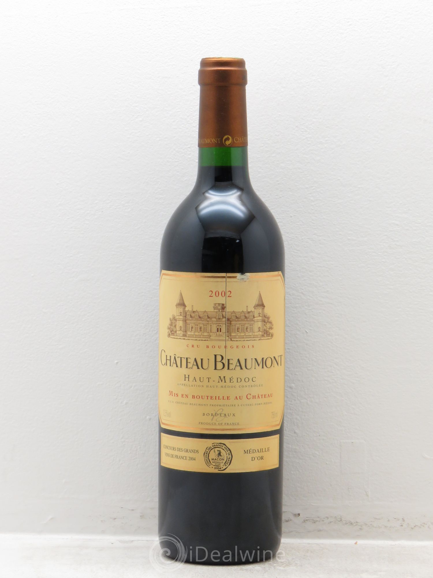 Château Beaumont Cru Bourgeois (sans prix de réserve) 2002 - Lot de 1 bouteille - 0
