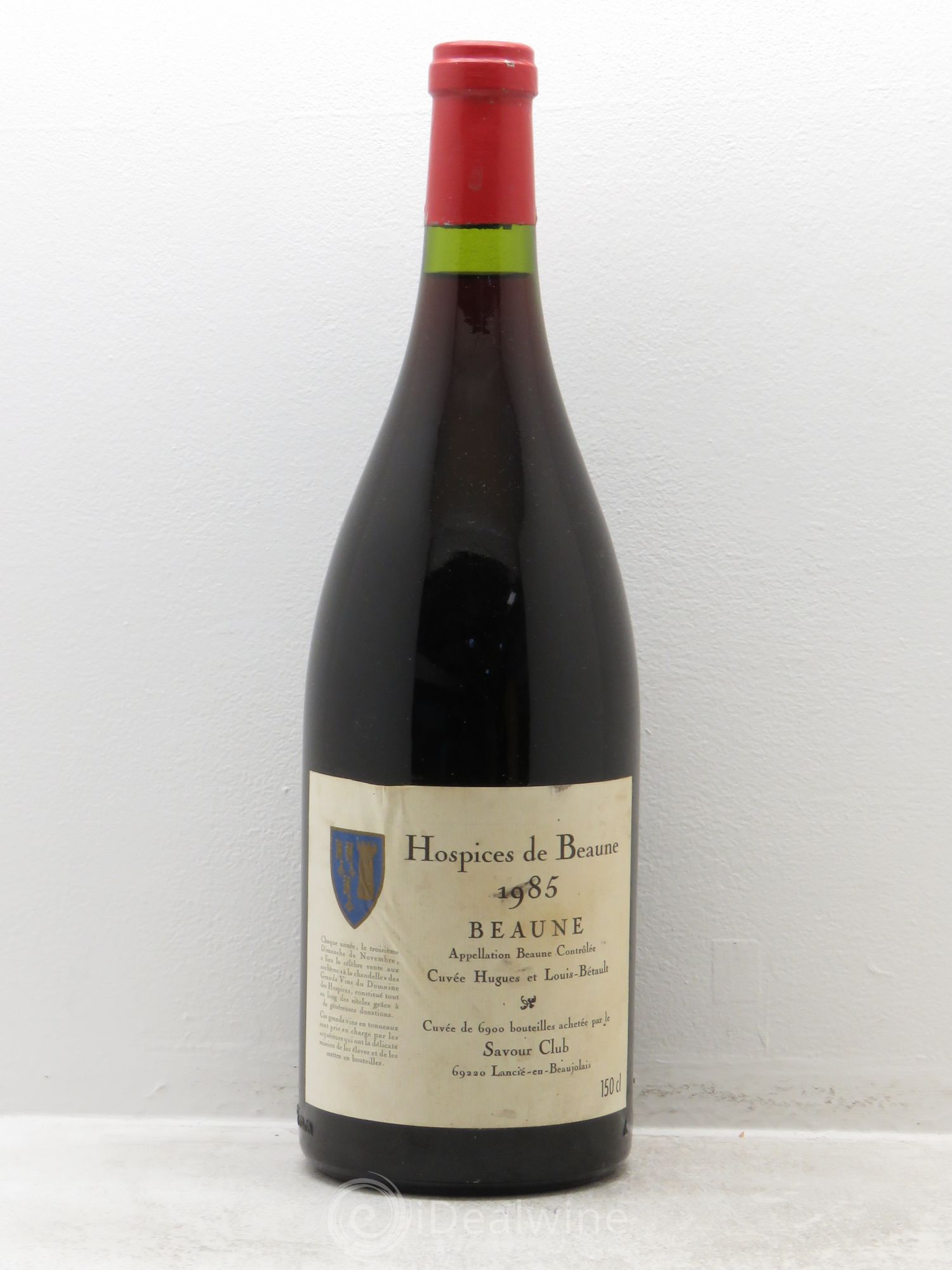 Beaune cuvée Hugues et Louis Betault 1985 - Posten von 1 Magnum - 0
