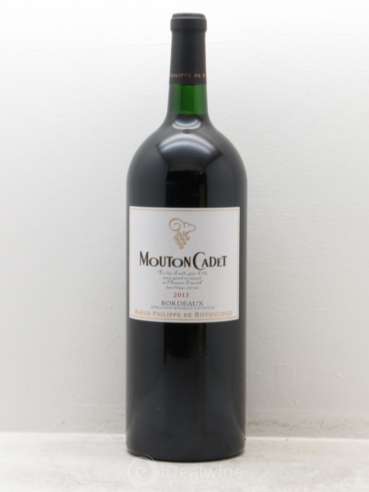 Château Mouton Cadet (sans prix de réserve) 2013 - Lot de 1 magnum - 0