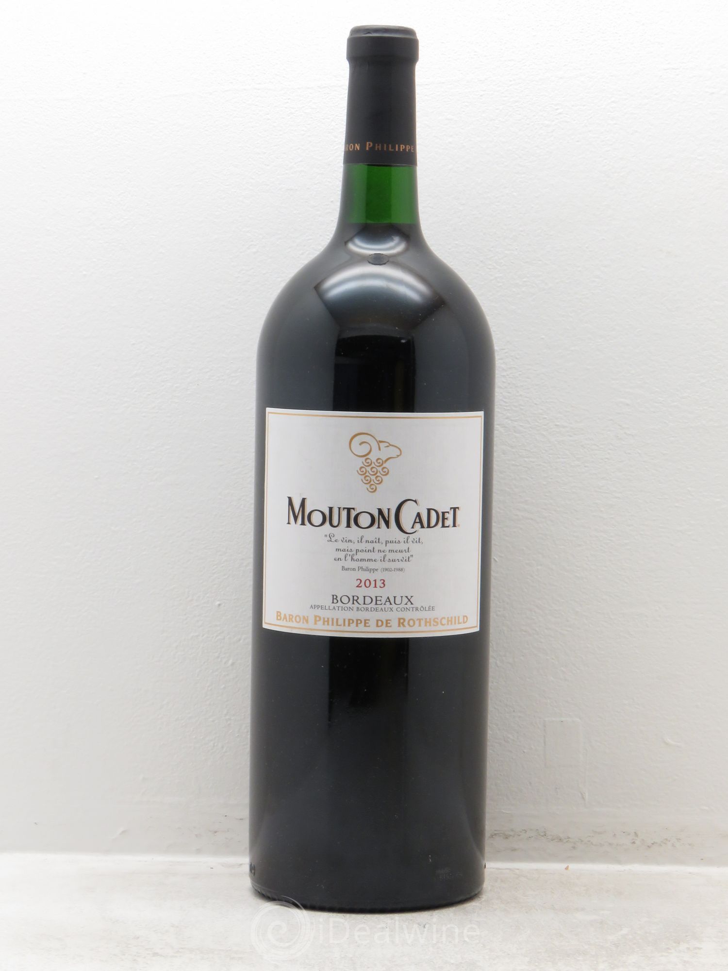 Château Mouton Cadet 2013 - Lot de 1 magnum - 0