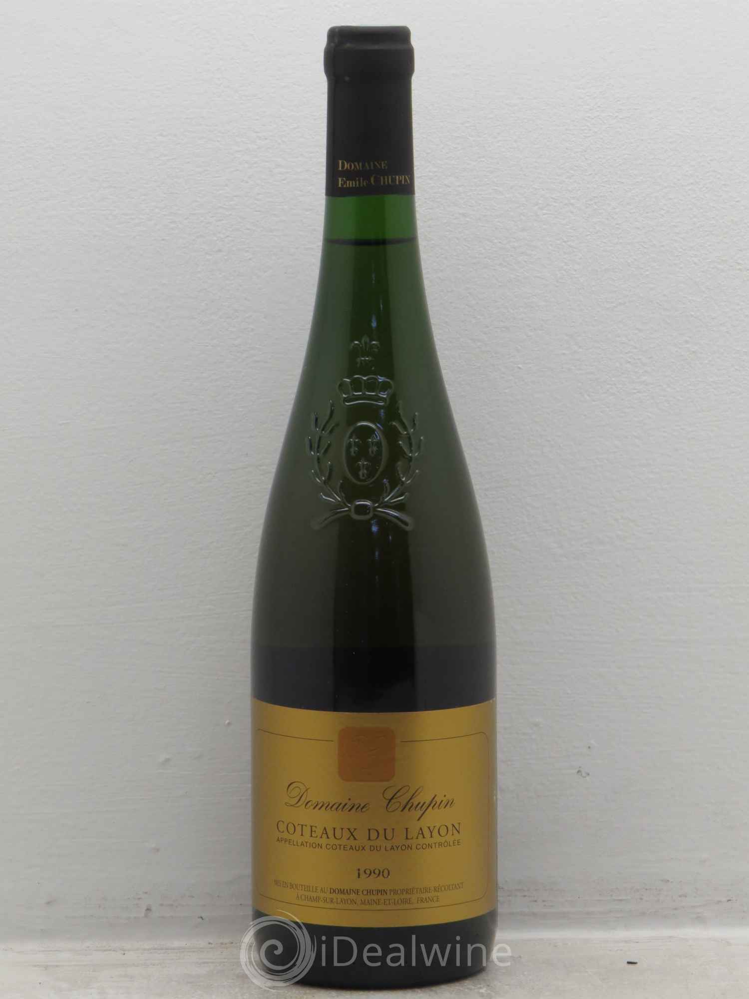 Coteaux du Layon Domaine Chupin 1990 - Lotto di 1 bottiglia - 0