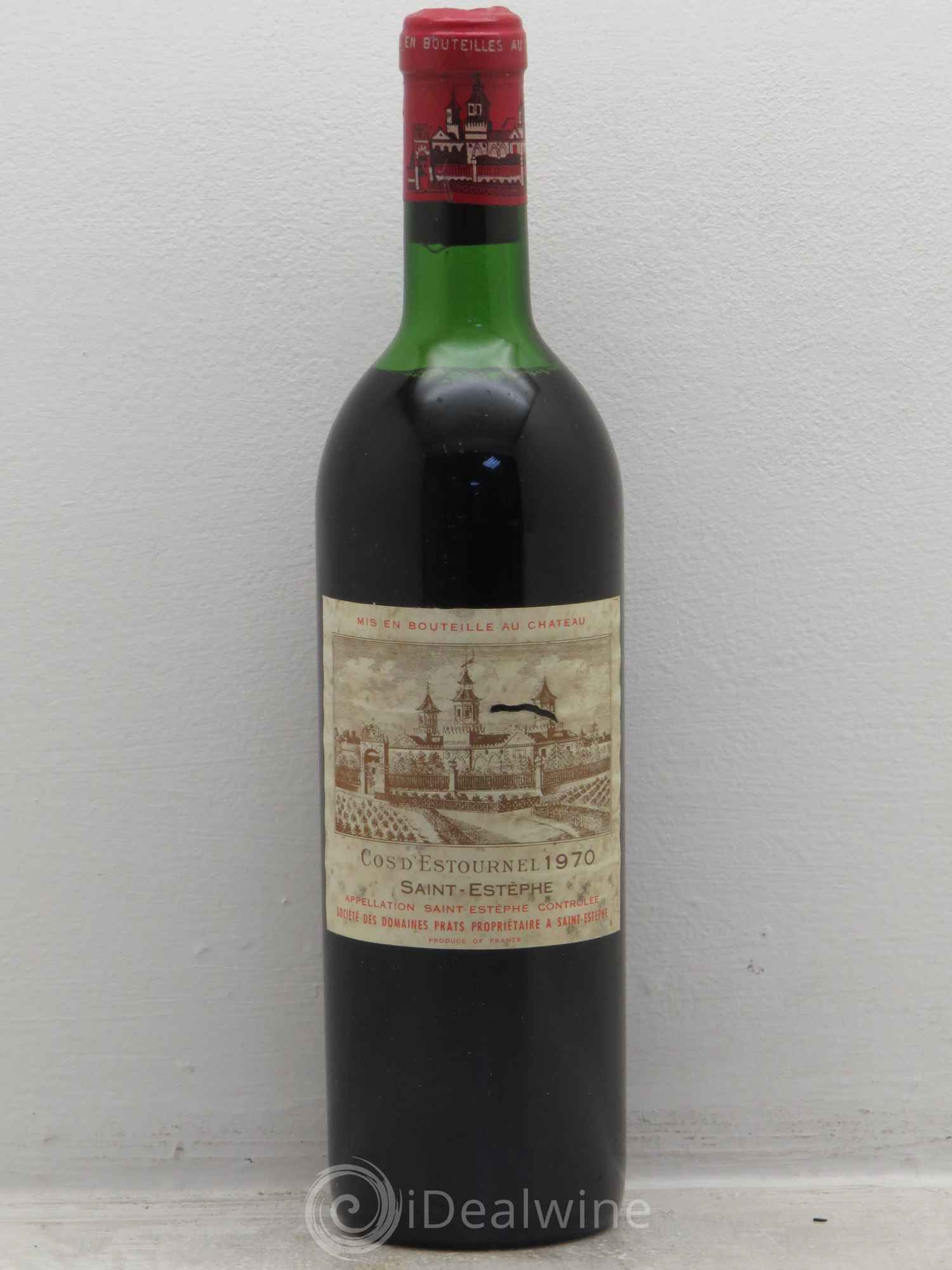 Cos d'Estournel 2ème Grand Cru Classé 1970 - Lot de 1 bouteille - 0