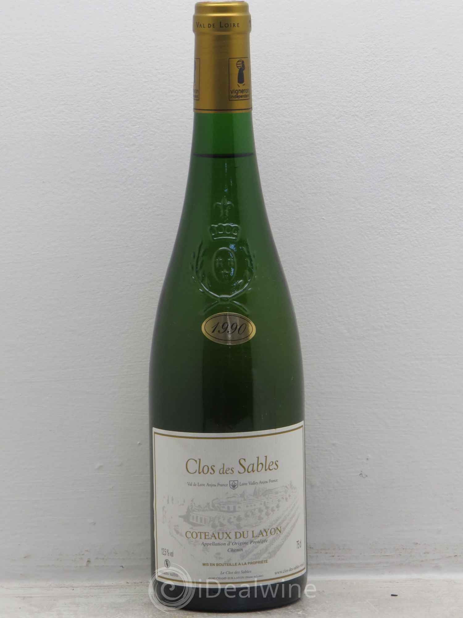 Coteaux du Layon Clos des Sables 1990 - Posten von 1 Flasche - 0