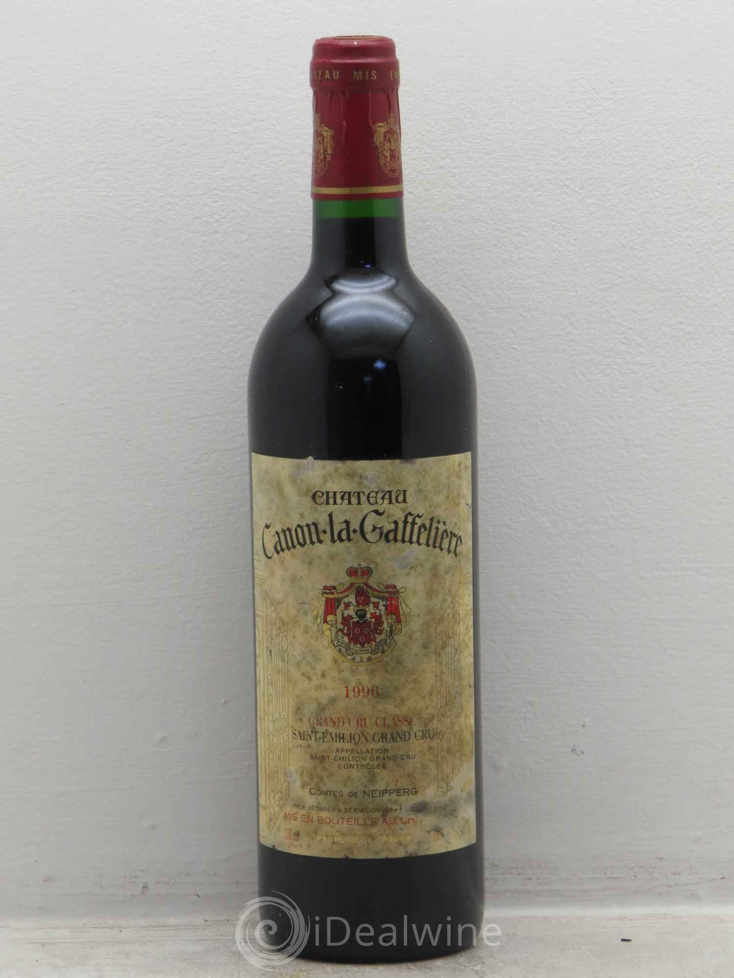 Château Canon la Gaffelière 1er Grand Cru Classé B 1996 - Lot de 1 bouteille - 0