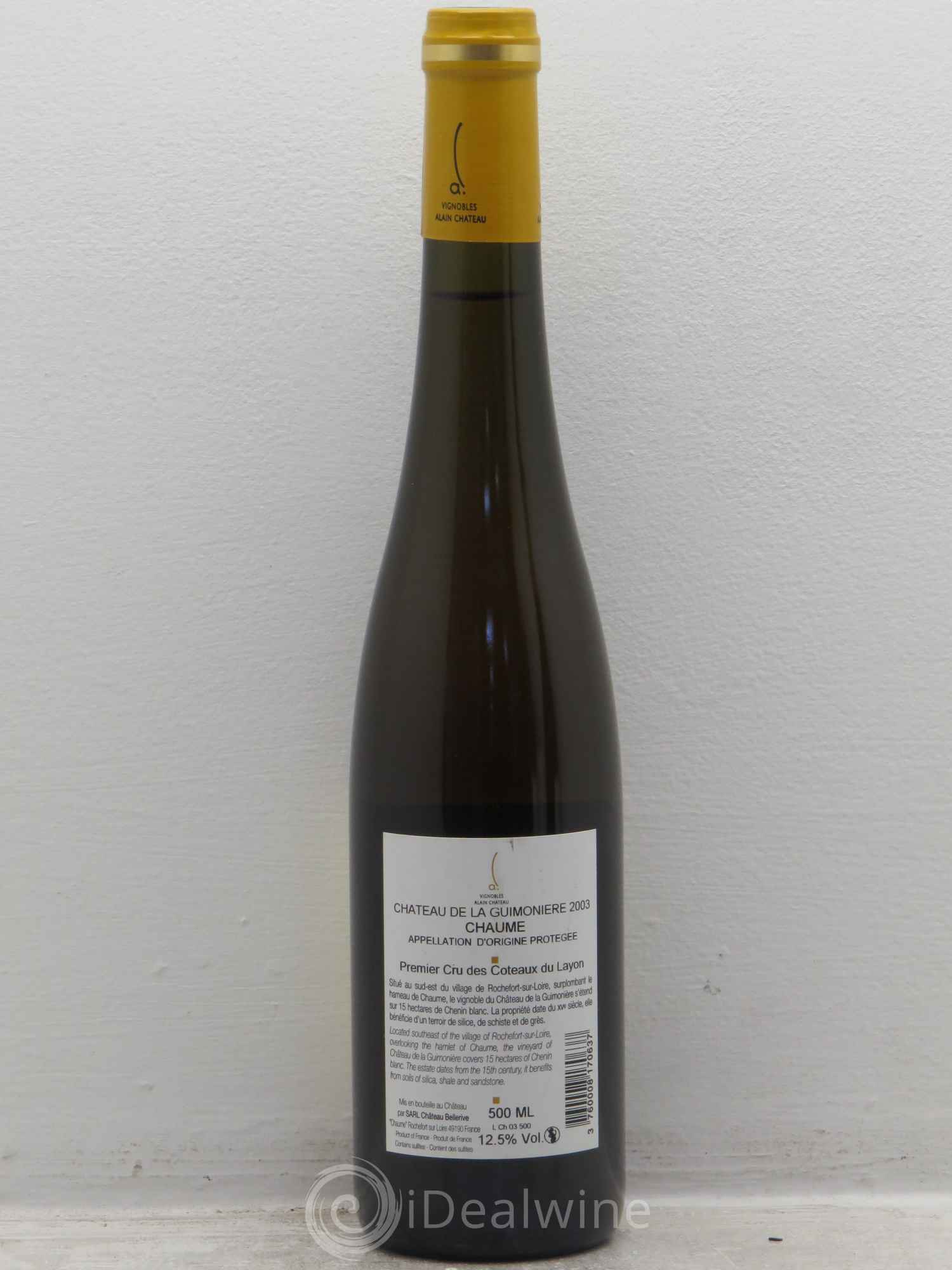 Coteaux du Layon 2003 - Lotto di 1 bottiglia - 1