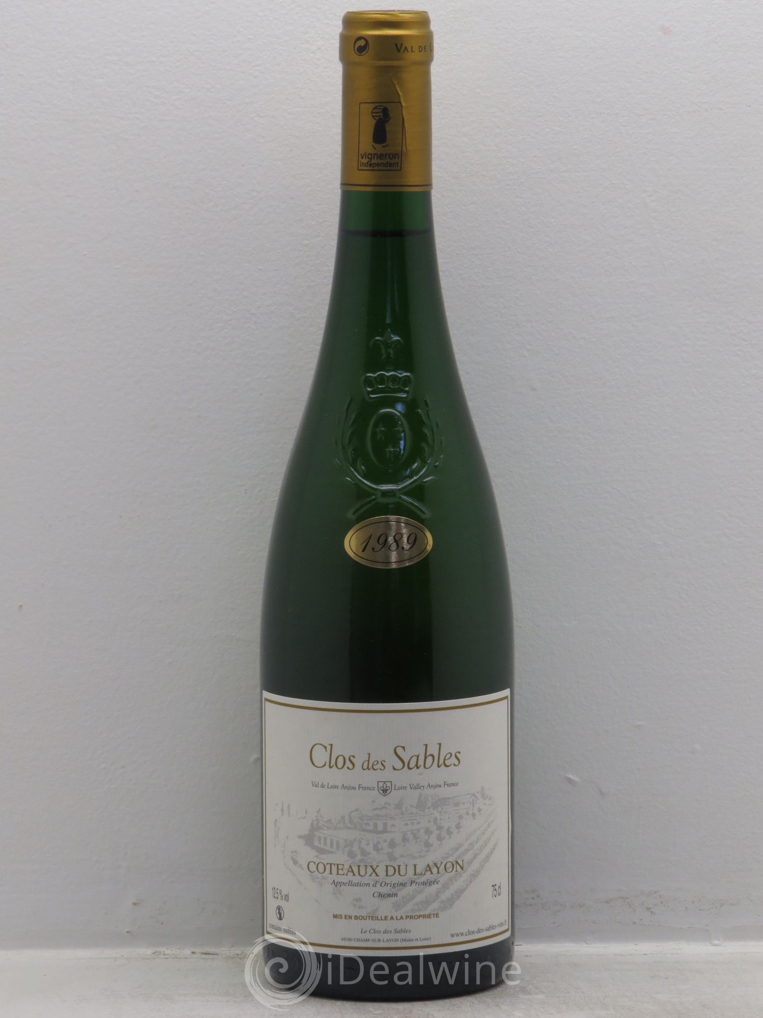 Coteaux du Layon Clos des Sables 1989 - Lotto di 1 bottiglia - 0